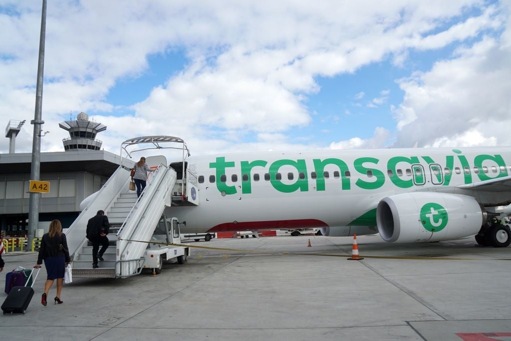 FRANCE-TRANSPORT-PLANE-TRANSAVIA