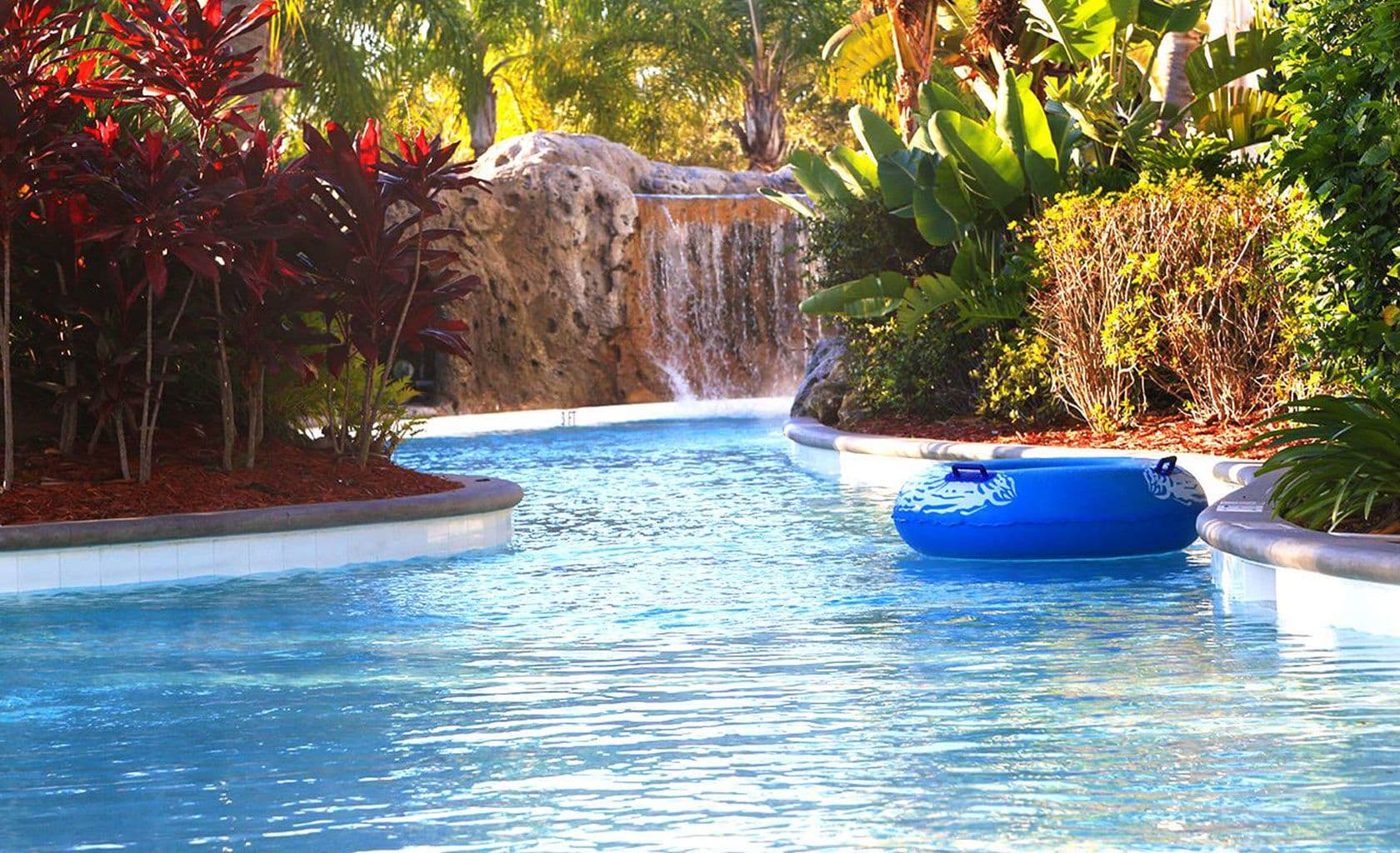 HIlton-Orlando-Waterfall