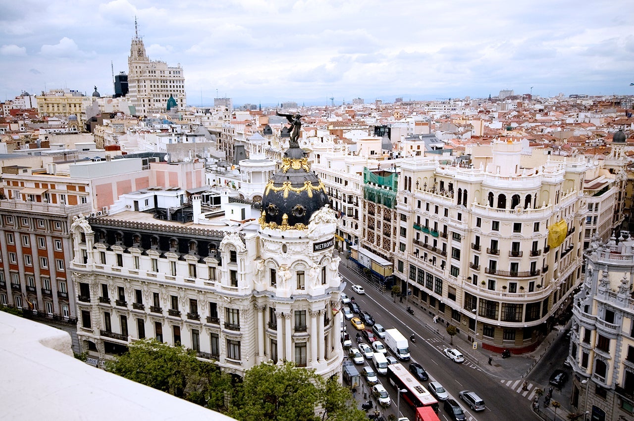 Madrid from above