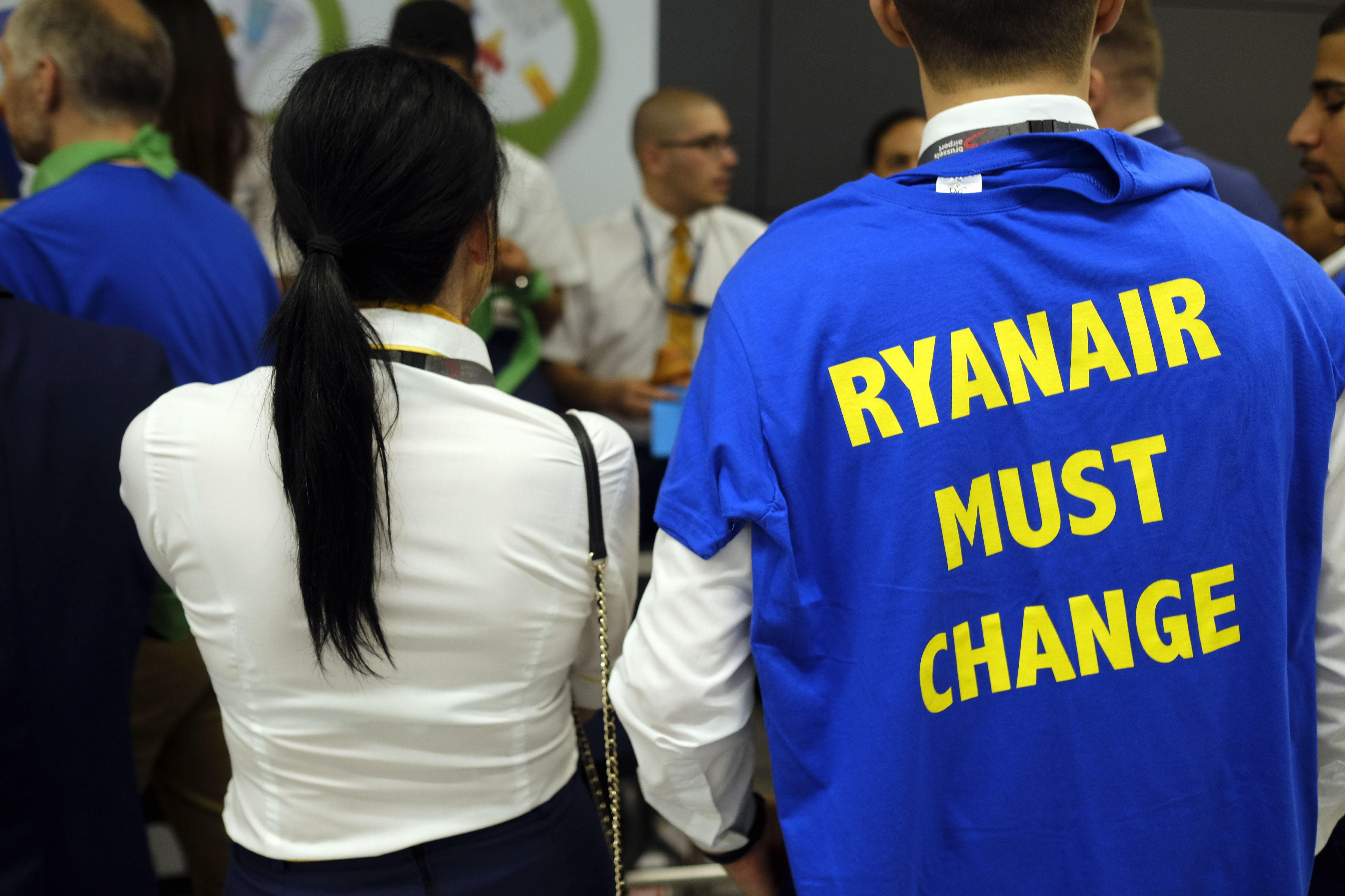 BELGIUM-ECONOMY-AIR-TRANSPORT-STRIKE