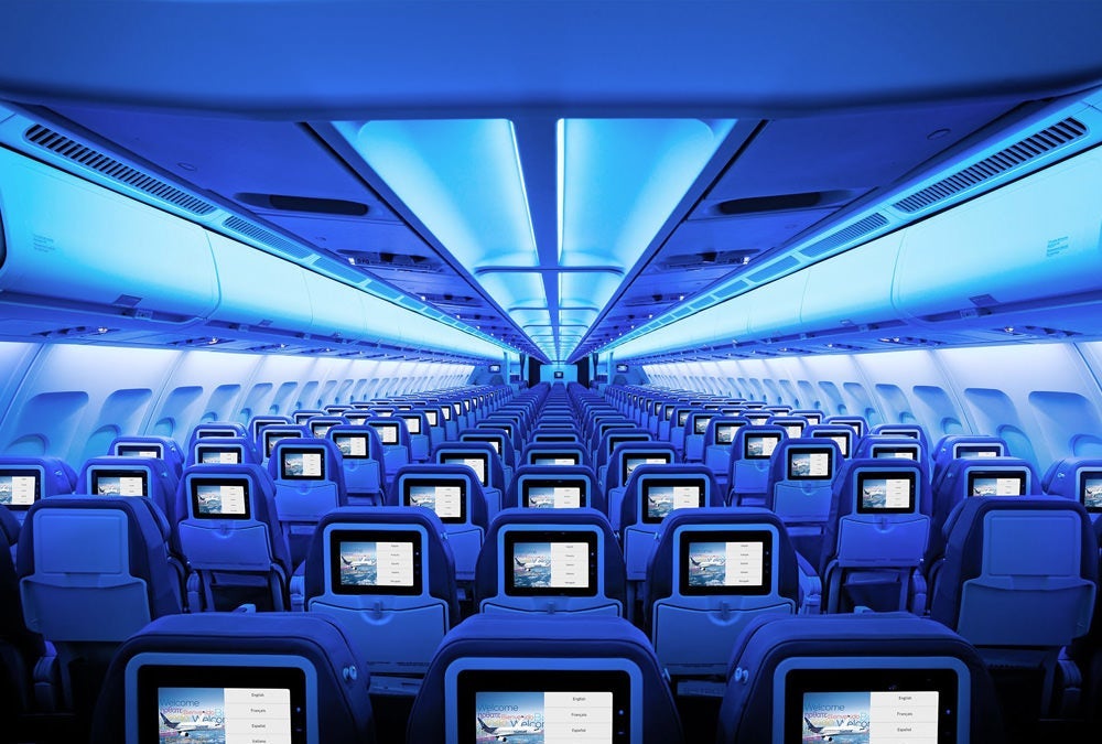 Air Transat Cabin Interior