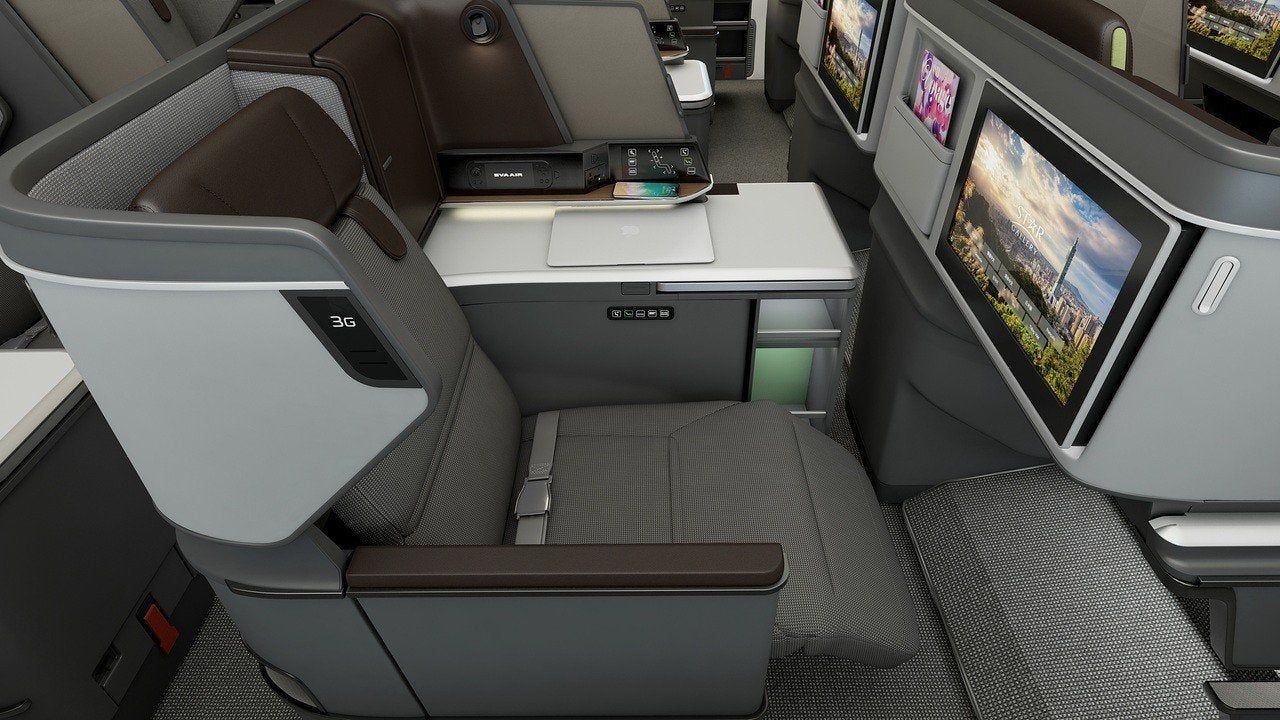 EVA Air BMW Designworks 787 Business Class Seat