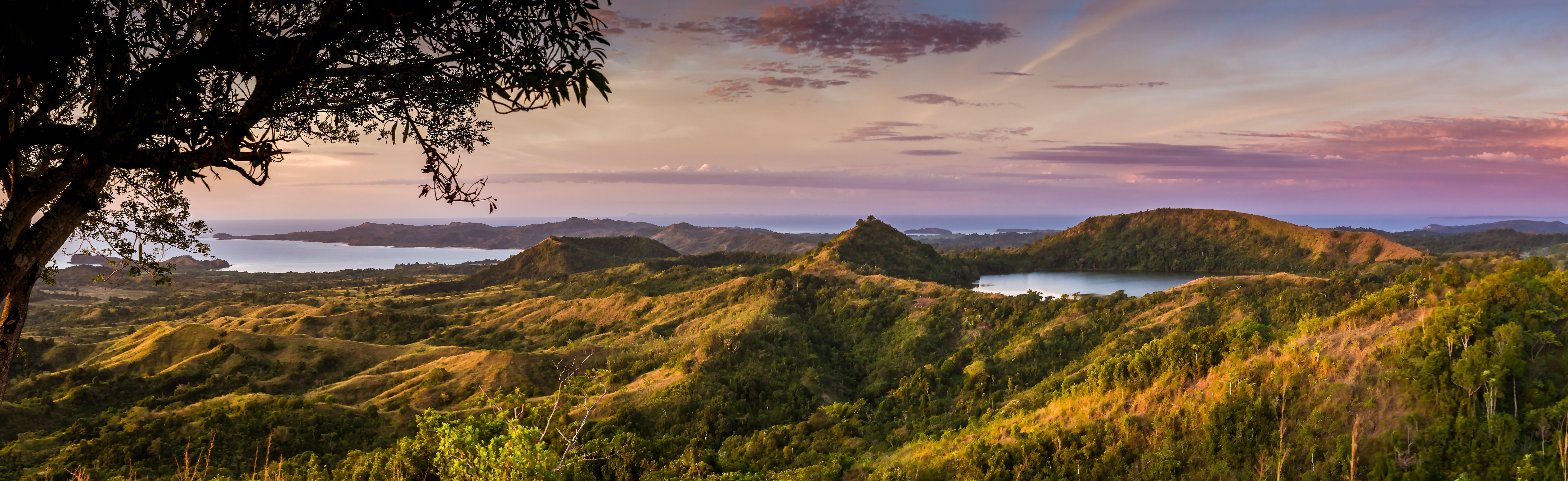 Panoramic view of Nosy Be