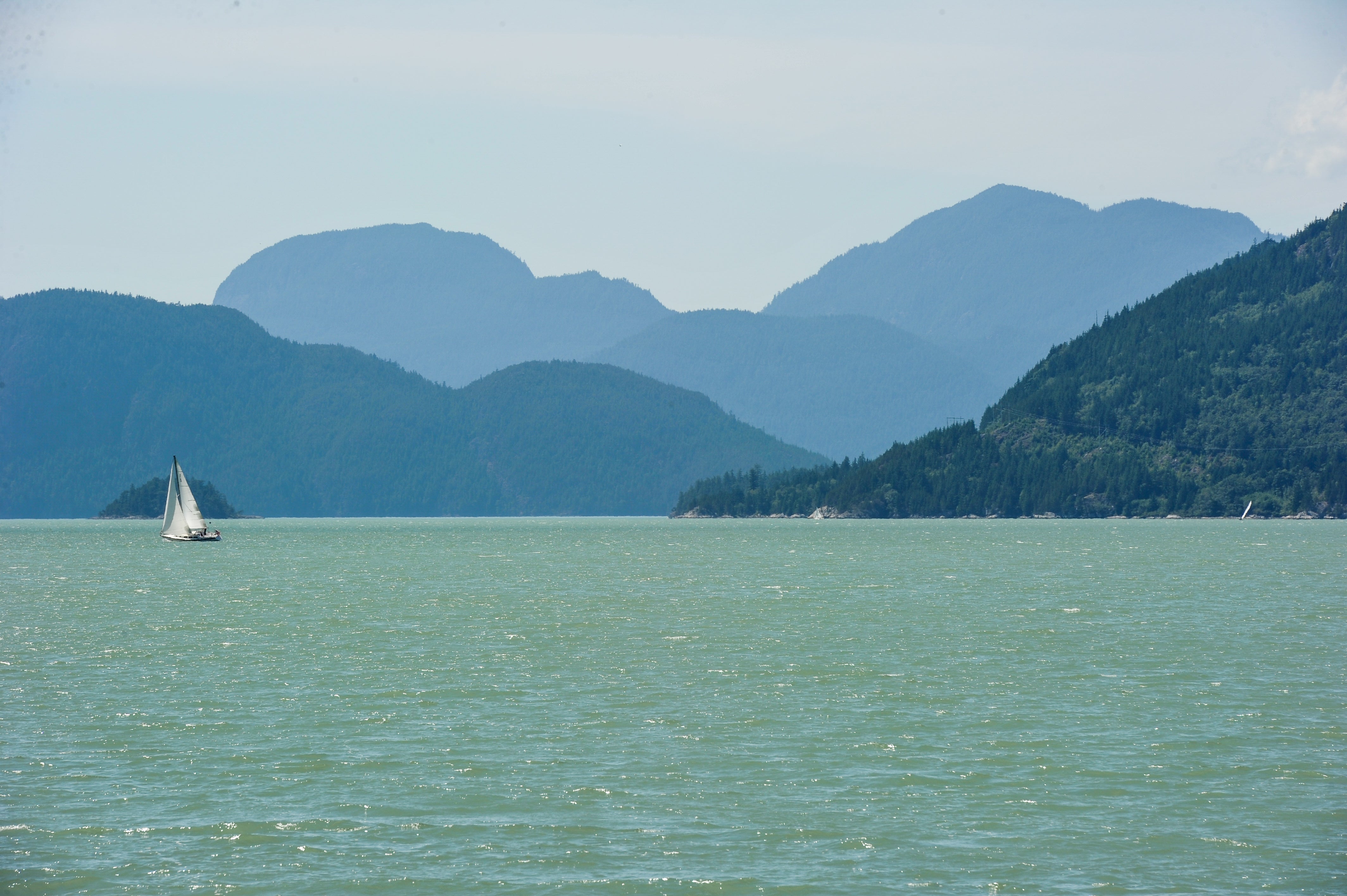 Sea to Sky Highway - Boat