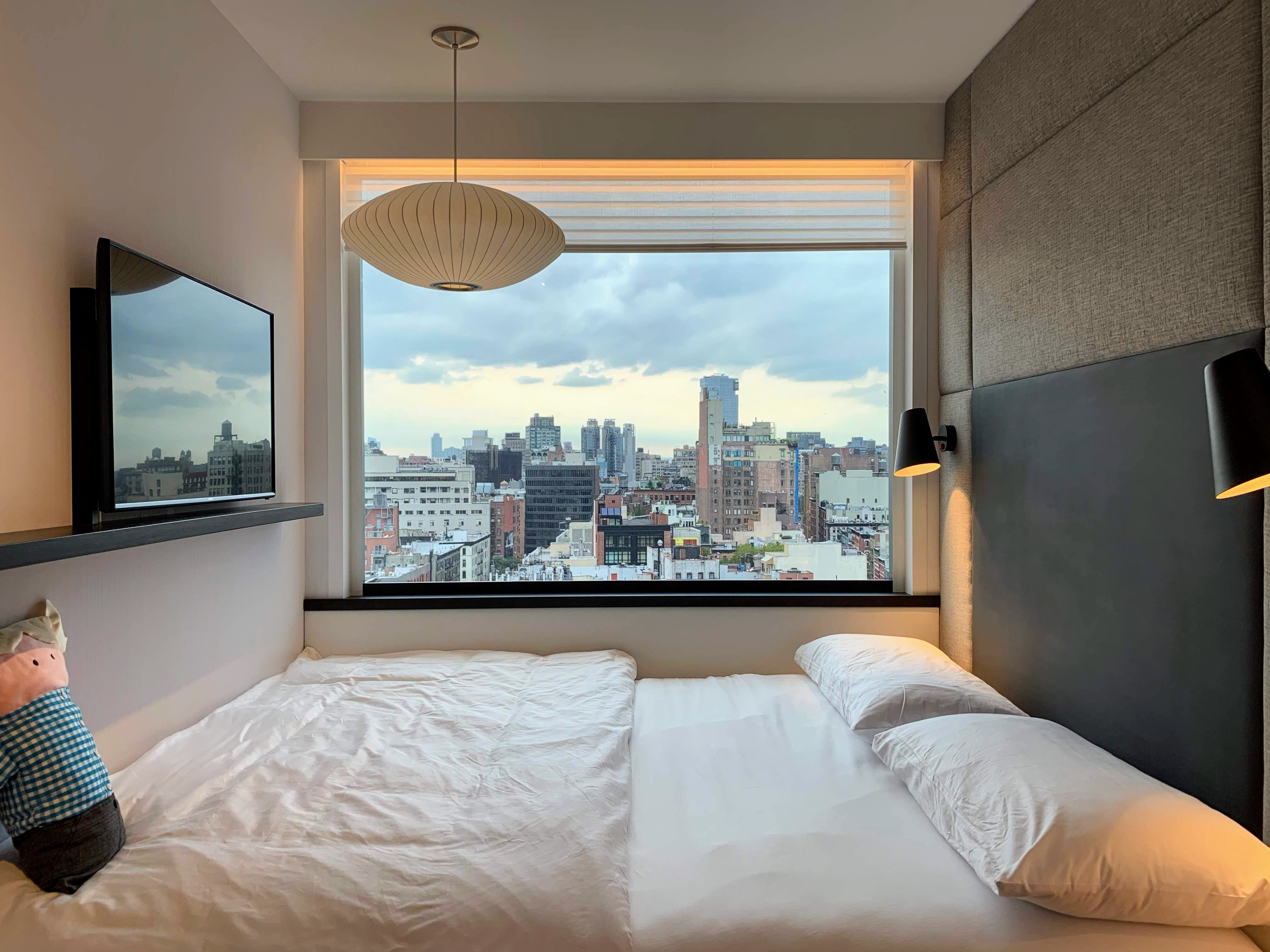 CitizenM Bowery New York Modular Hotel Room View