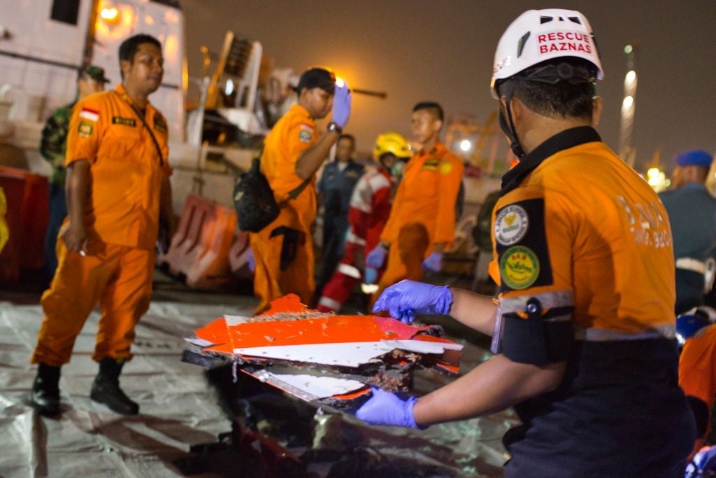 Lion Air Flight Crashes Into Sea Off Jakarta