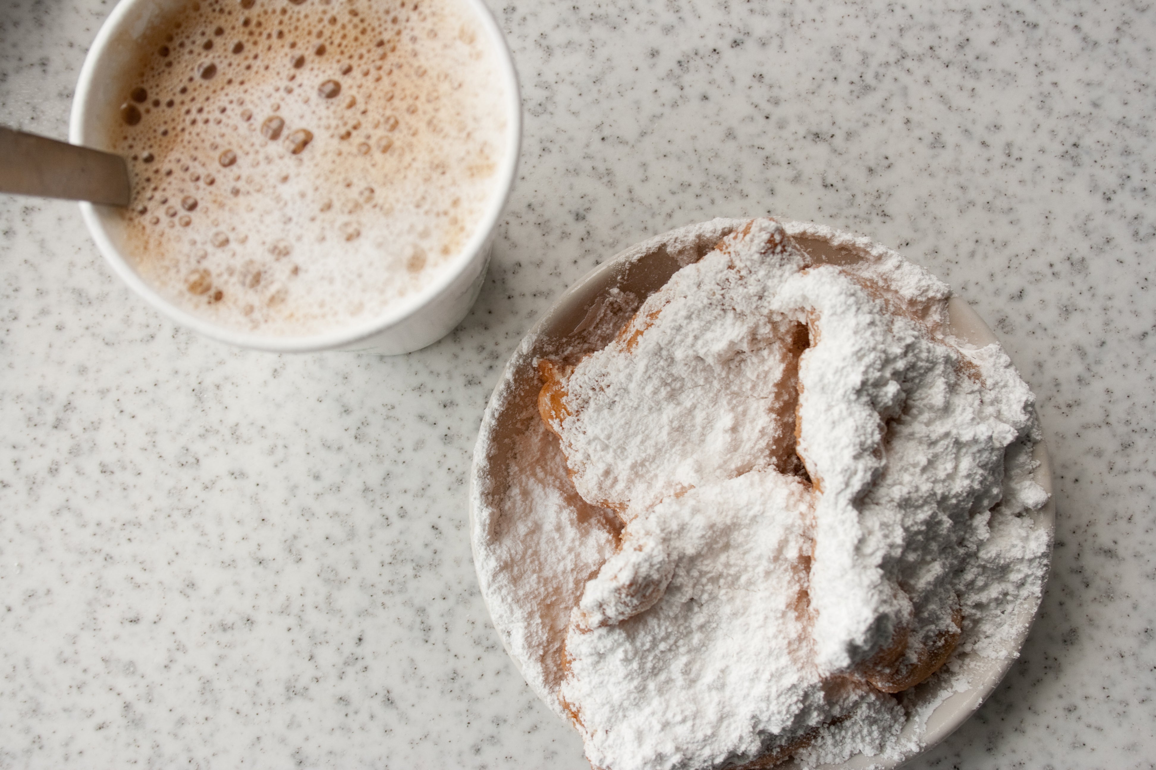 Beignets from Cafe in New Orleans
