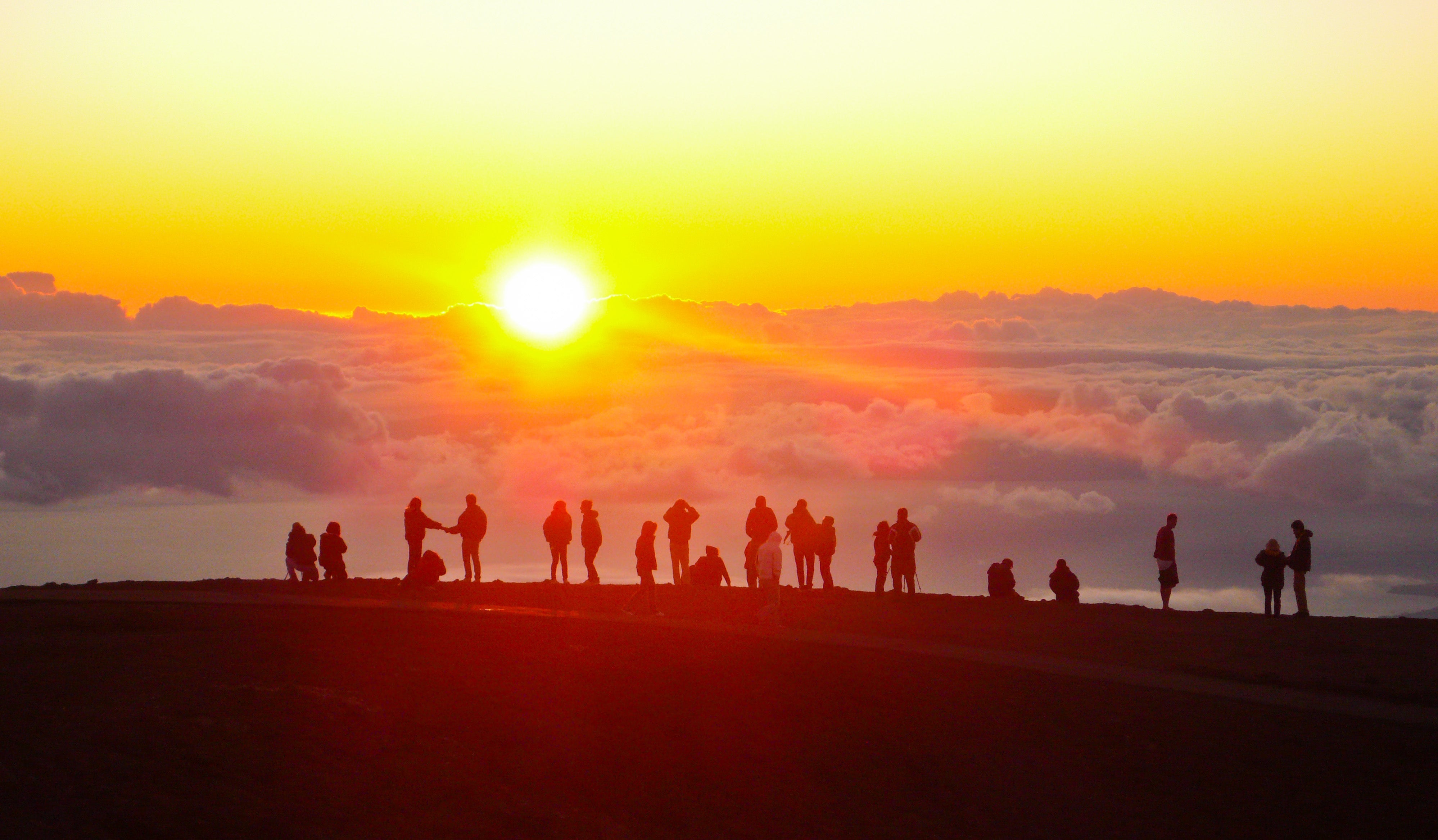 Sunset at Haleakala National Park