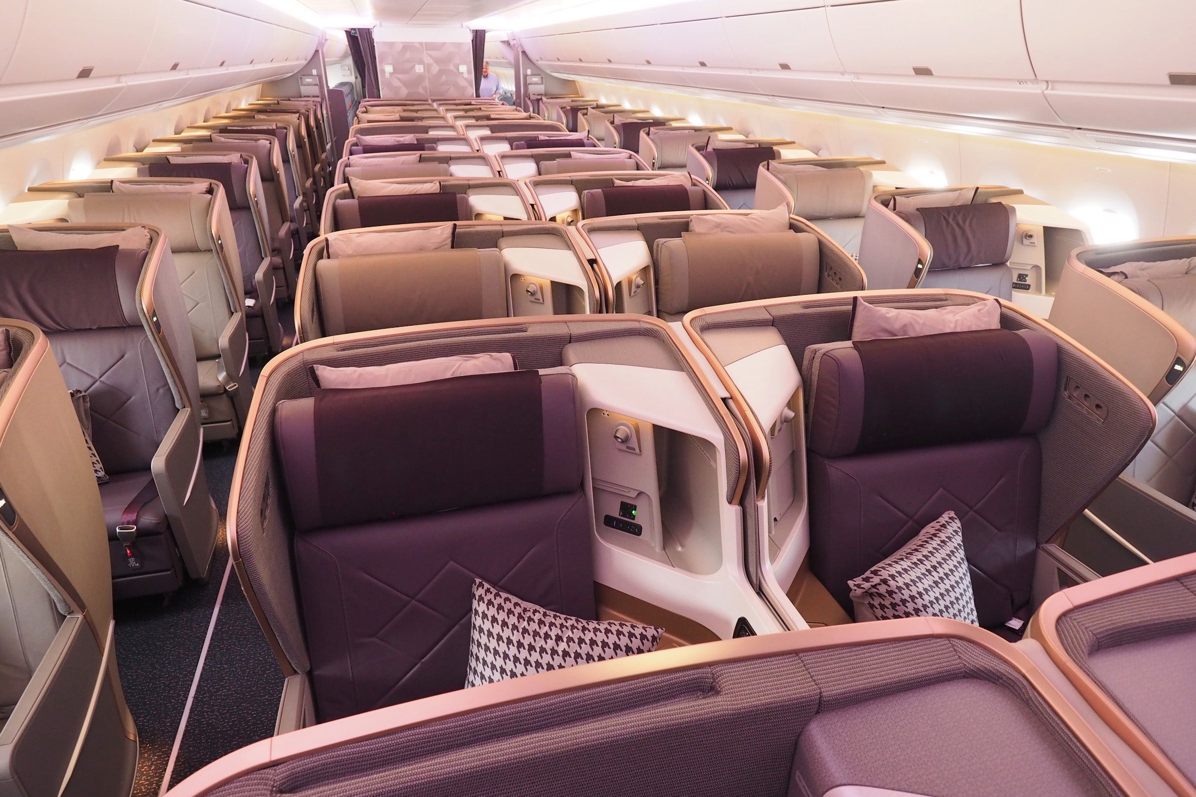 Singapore 21 A350-900ULR Business Class Review