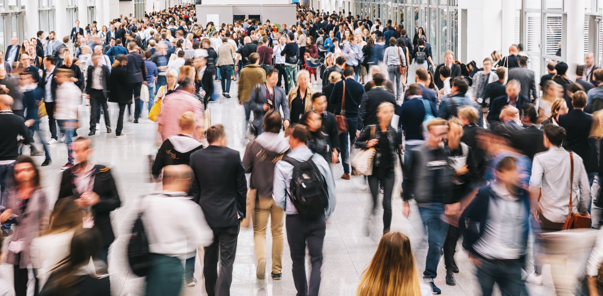 People Walking At Airport