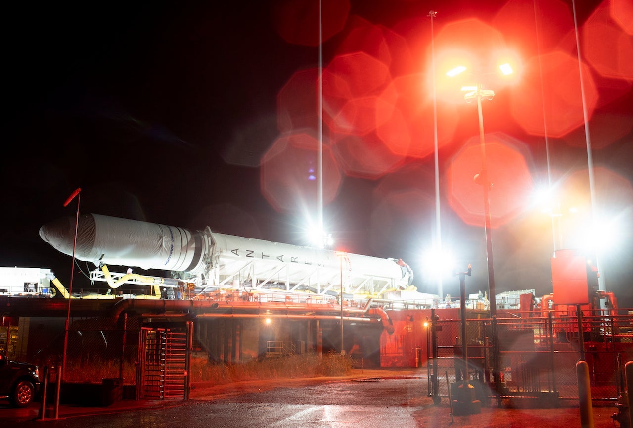 Northrop Grumman Antares CRS-10 Rollout