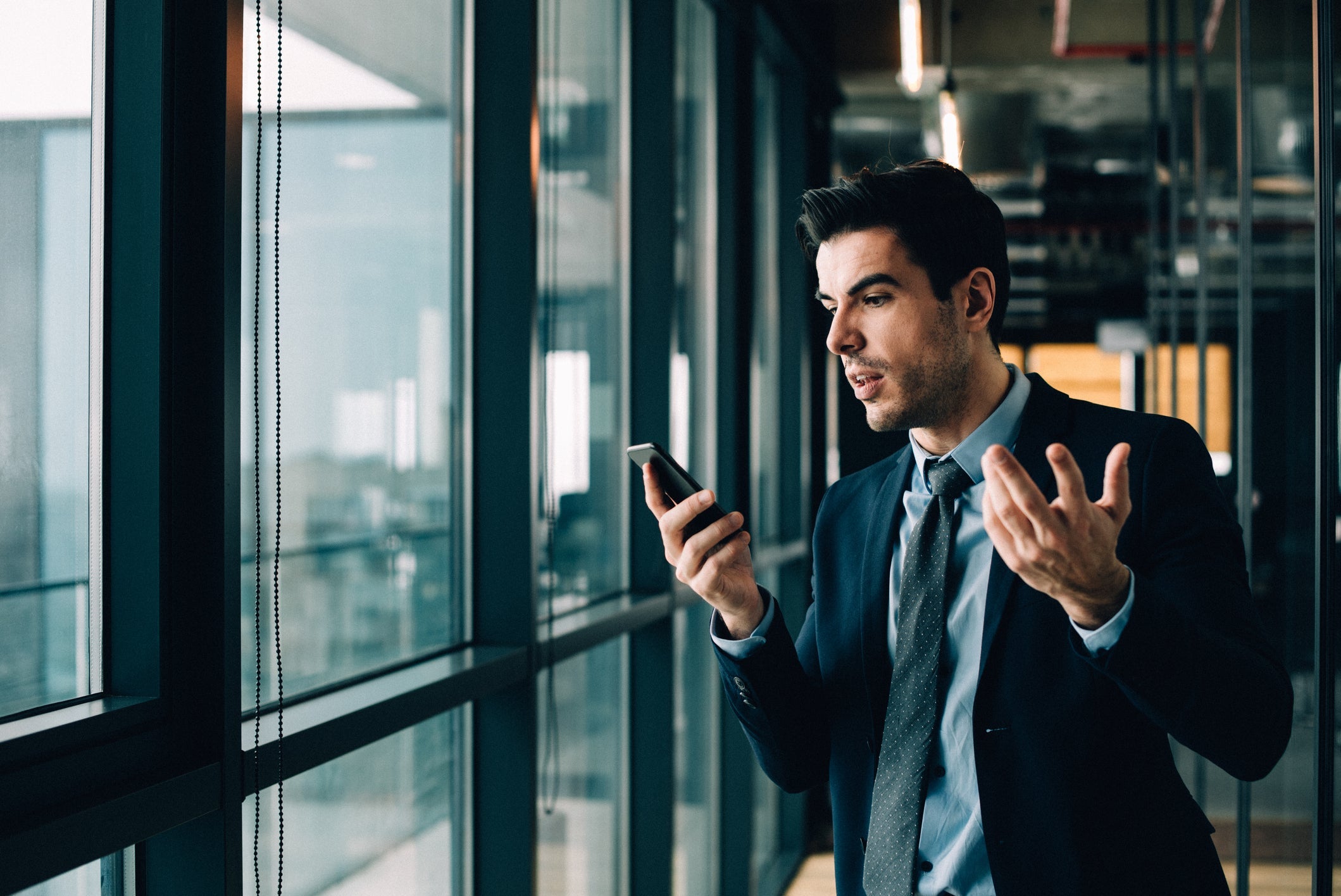 Confused phone communication