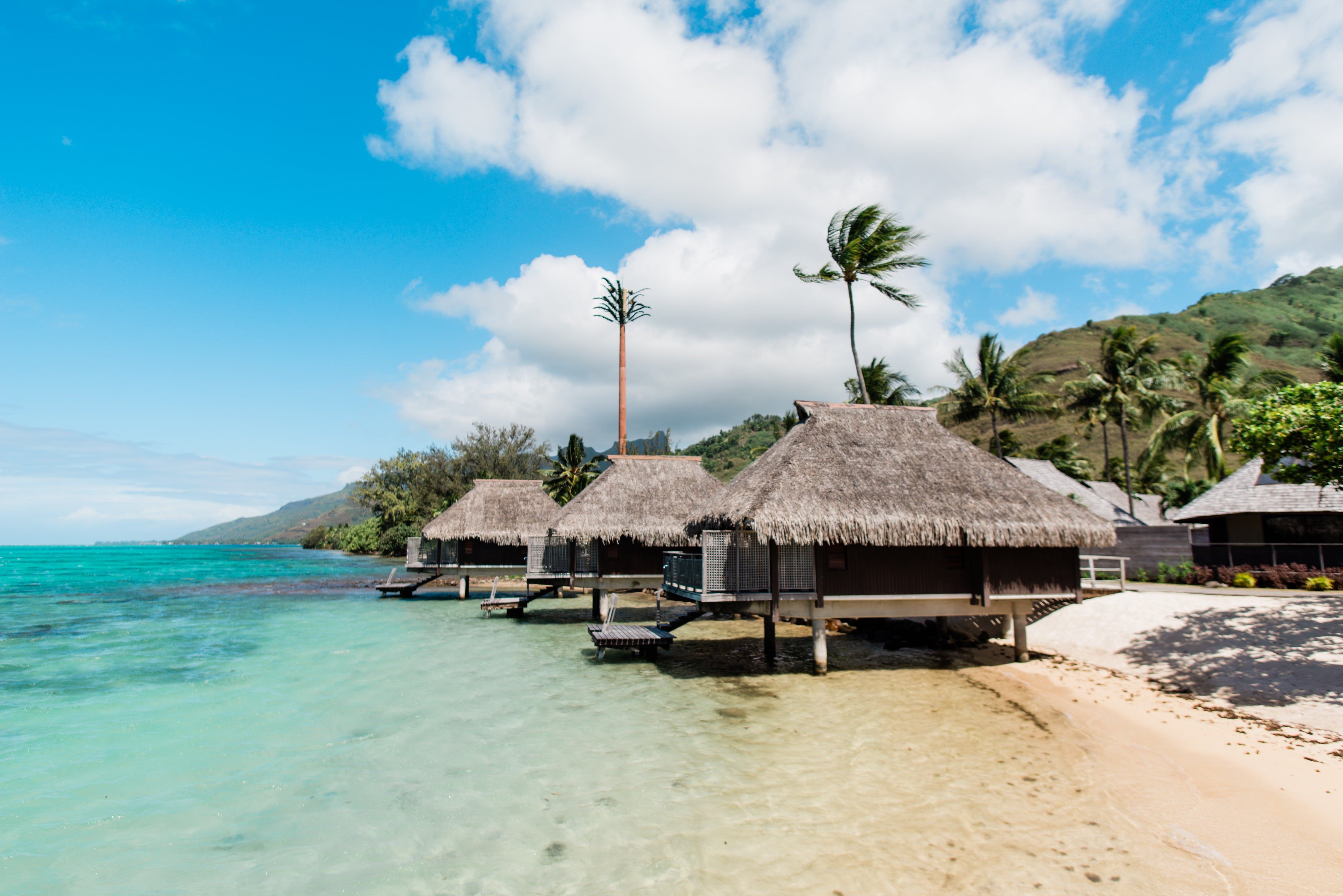 Hilton Moorea Lagoon Resort and Spa - lagoon bungalow