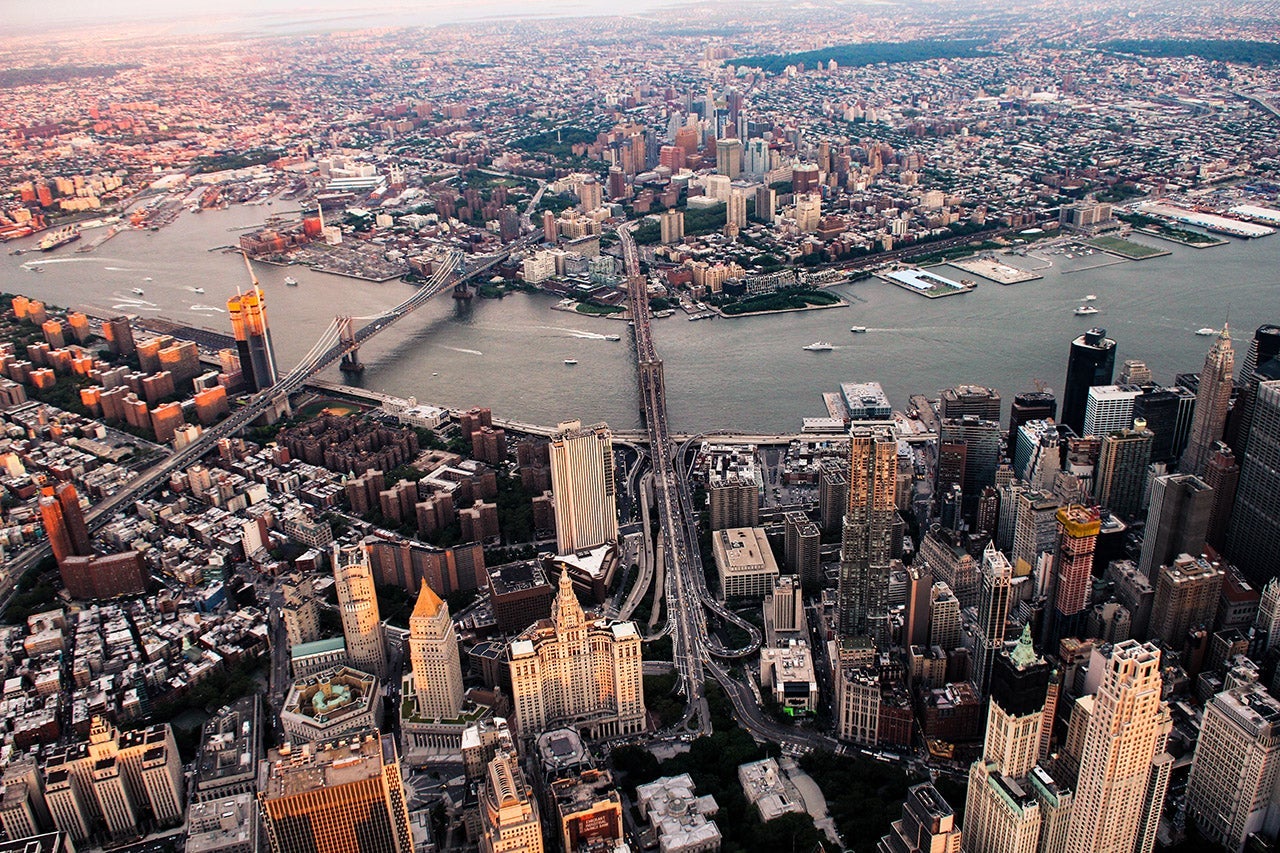 new york city aerial