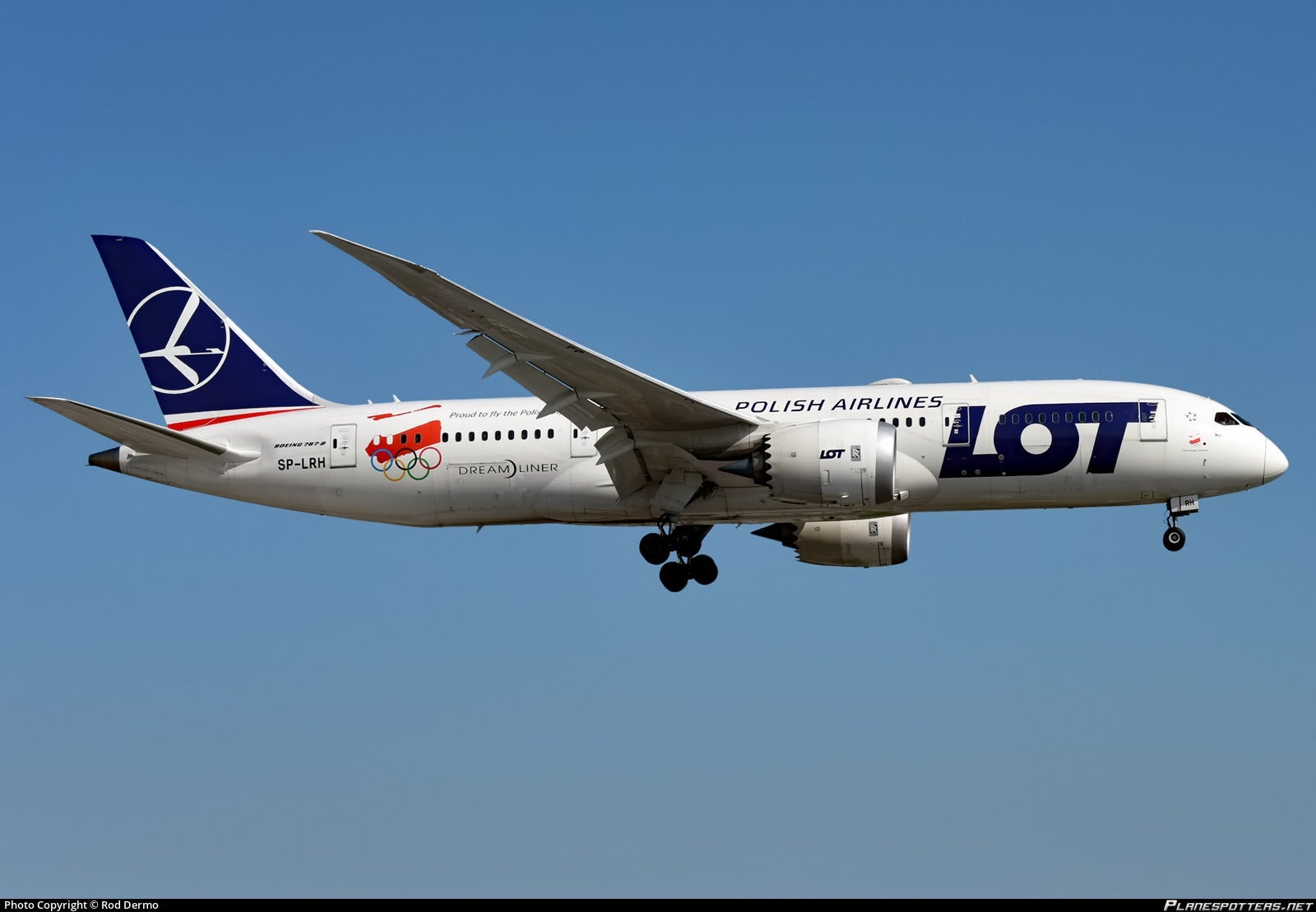 LOT Polish Airlines SP-LRH 787 Dreamliner