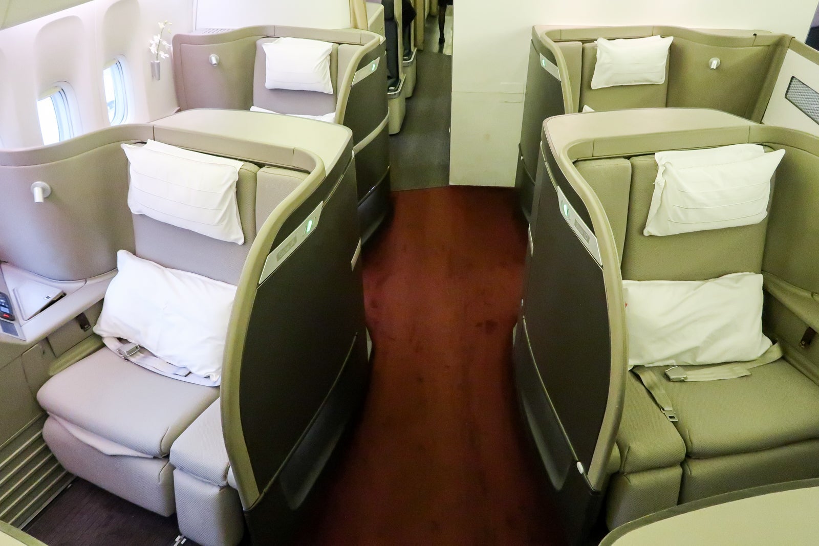 Cathay Pacific 777-300ER First Class HKG-BOS-19