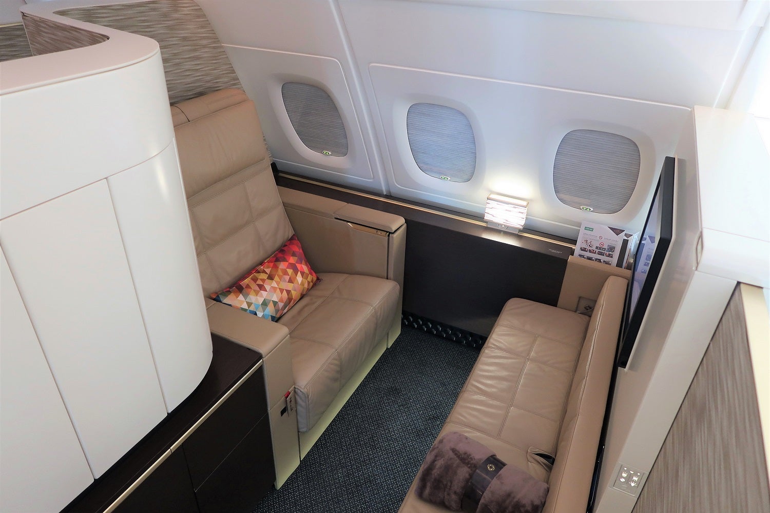 Etihad A380 First Class Apartments 4A 2