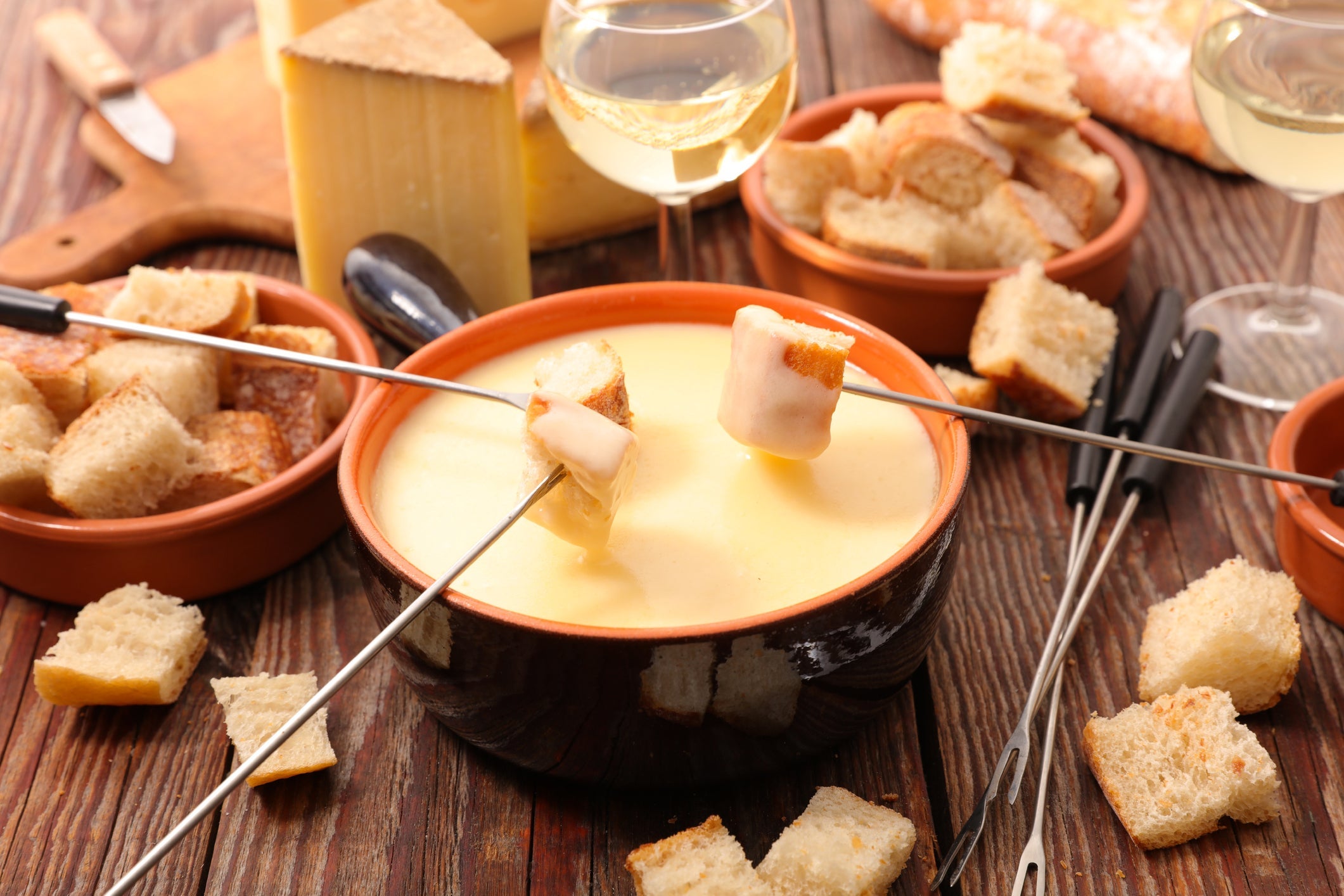 cheese fondue swiss