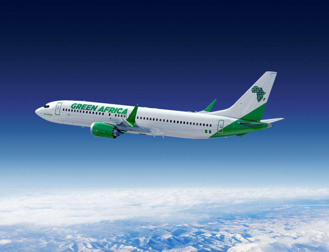 Green Africa 737 MAX 8
