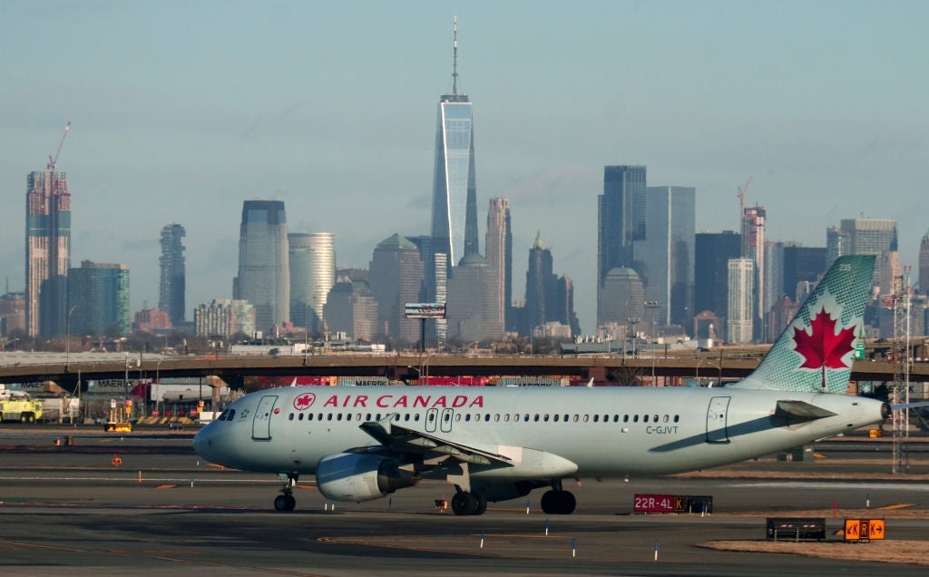 Airplanes at Newark Liberty Airport