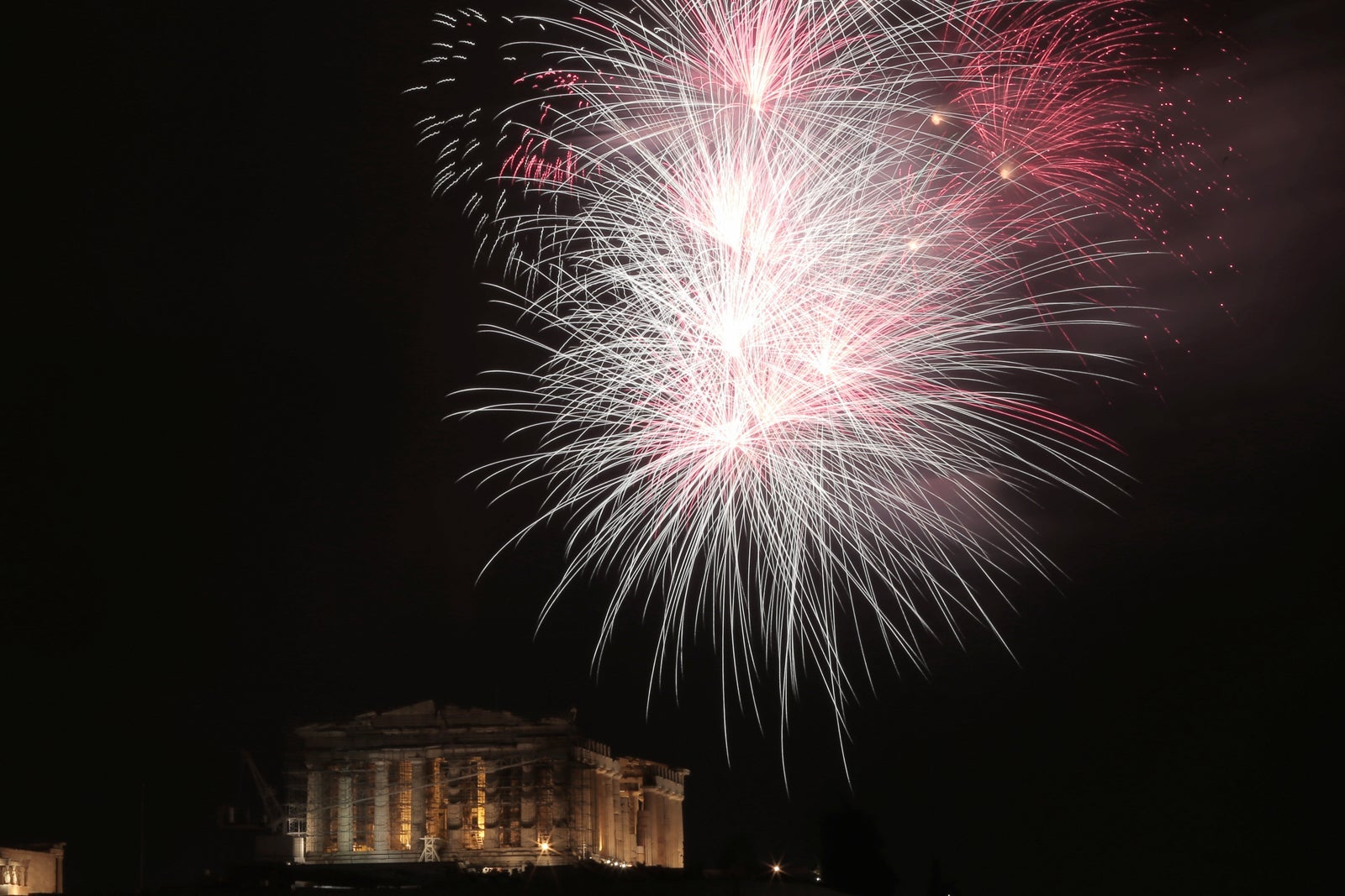 New Year's day celebrations in Athens