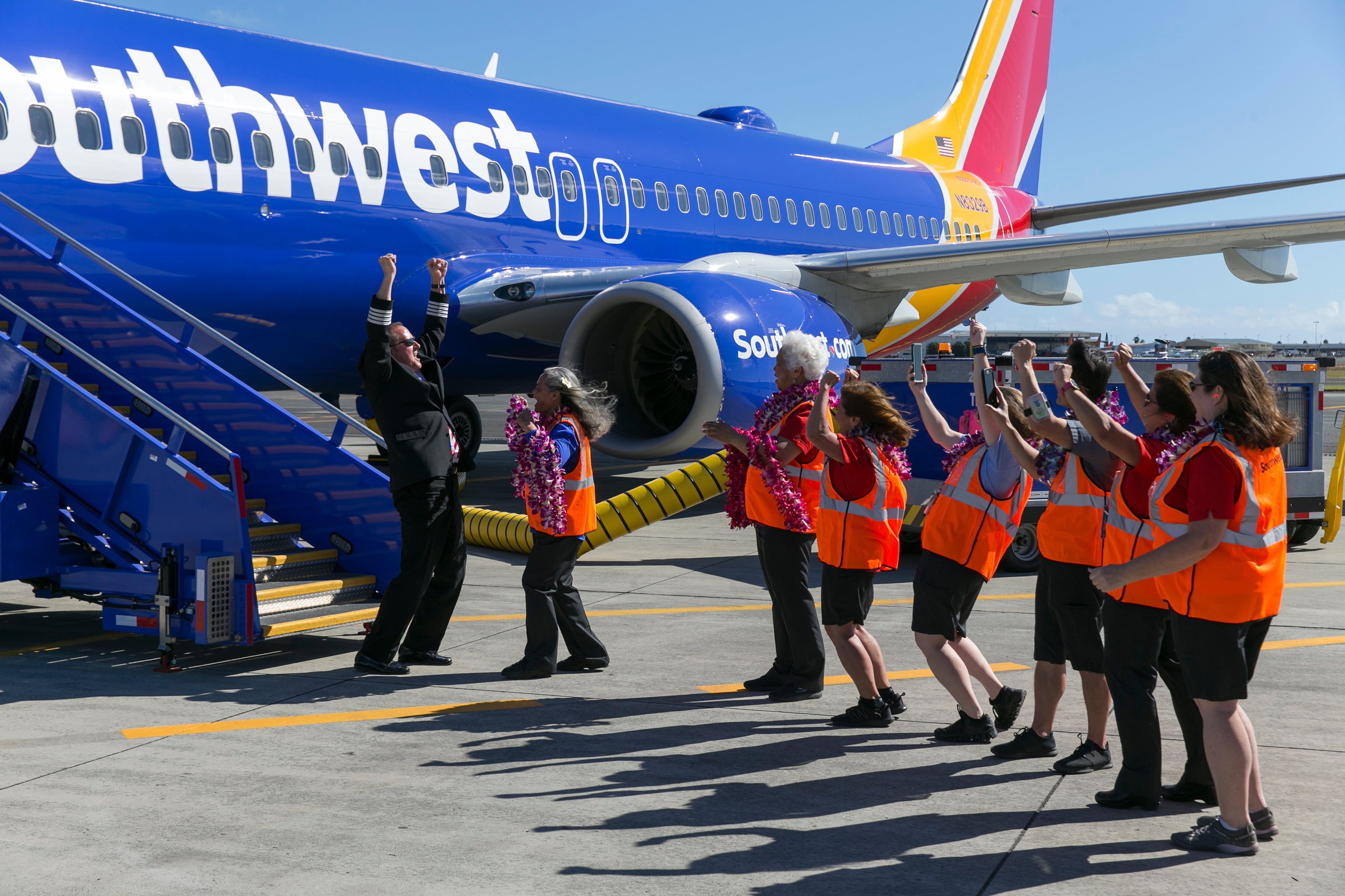 Southwest Airlines First Flight to Honolulu