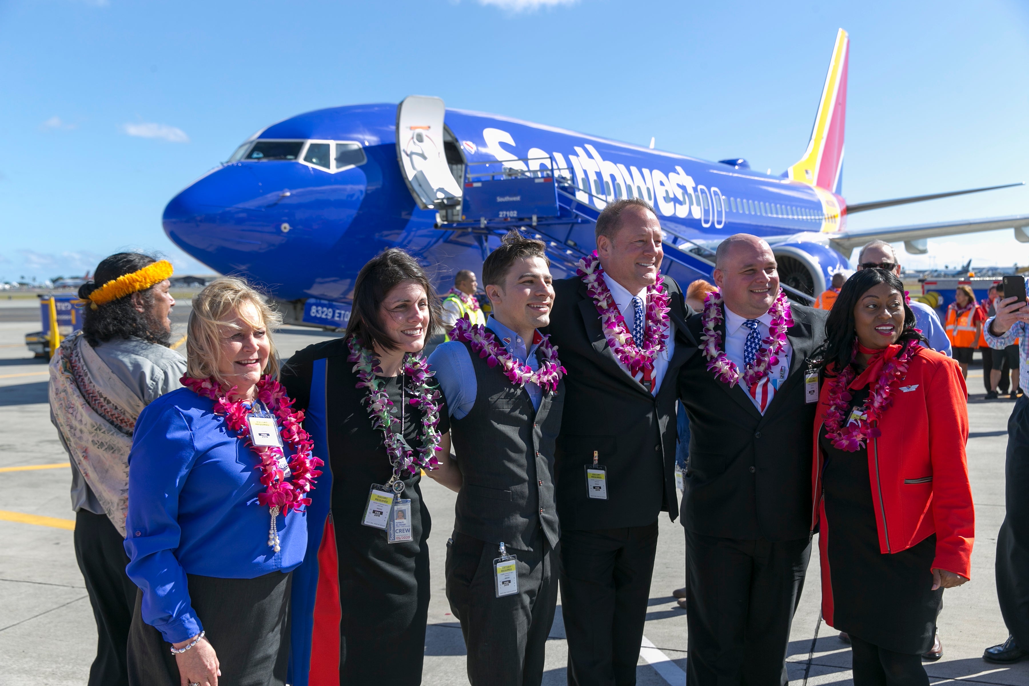 Southwest Airlines First Flight to Honolulu