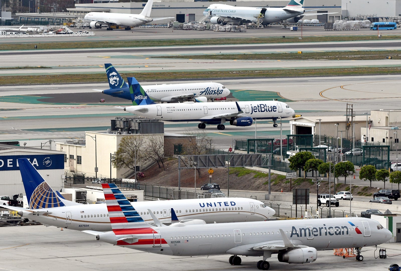 Airplanes at LAX