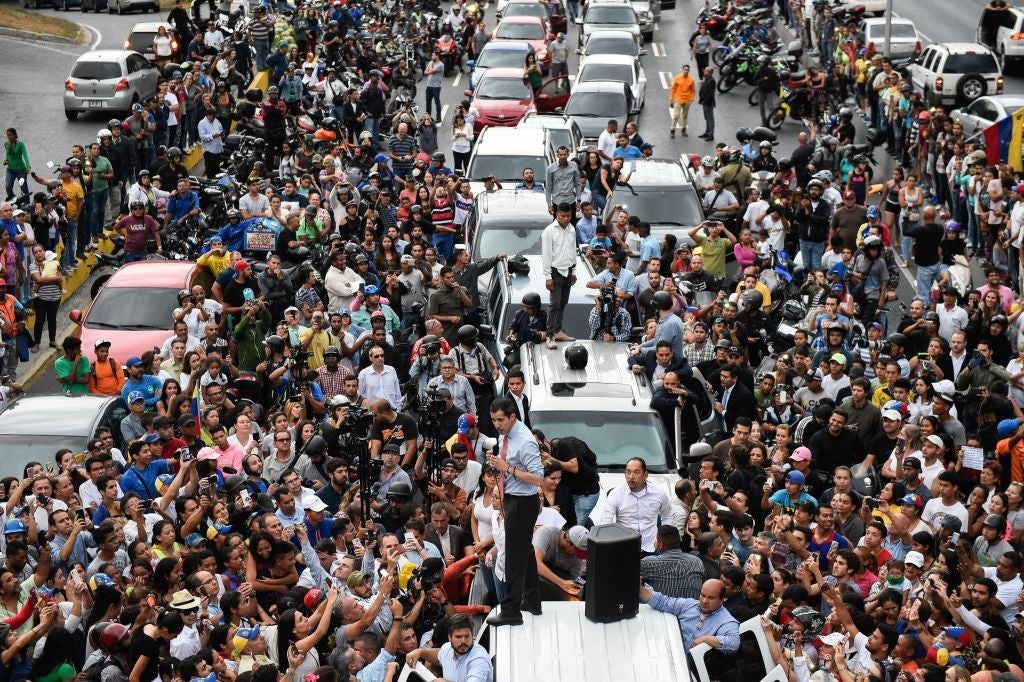 VENEZUELA-CRISIS-OPPOSITION-DEMO-GUIADO