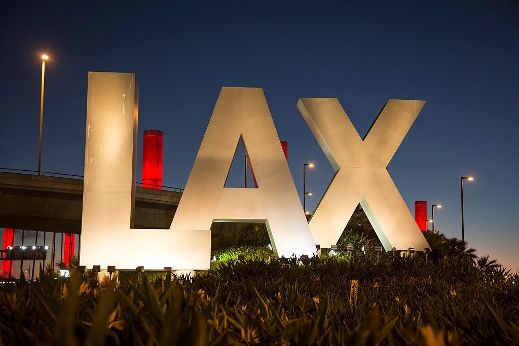 LAX sign