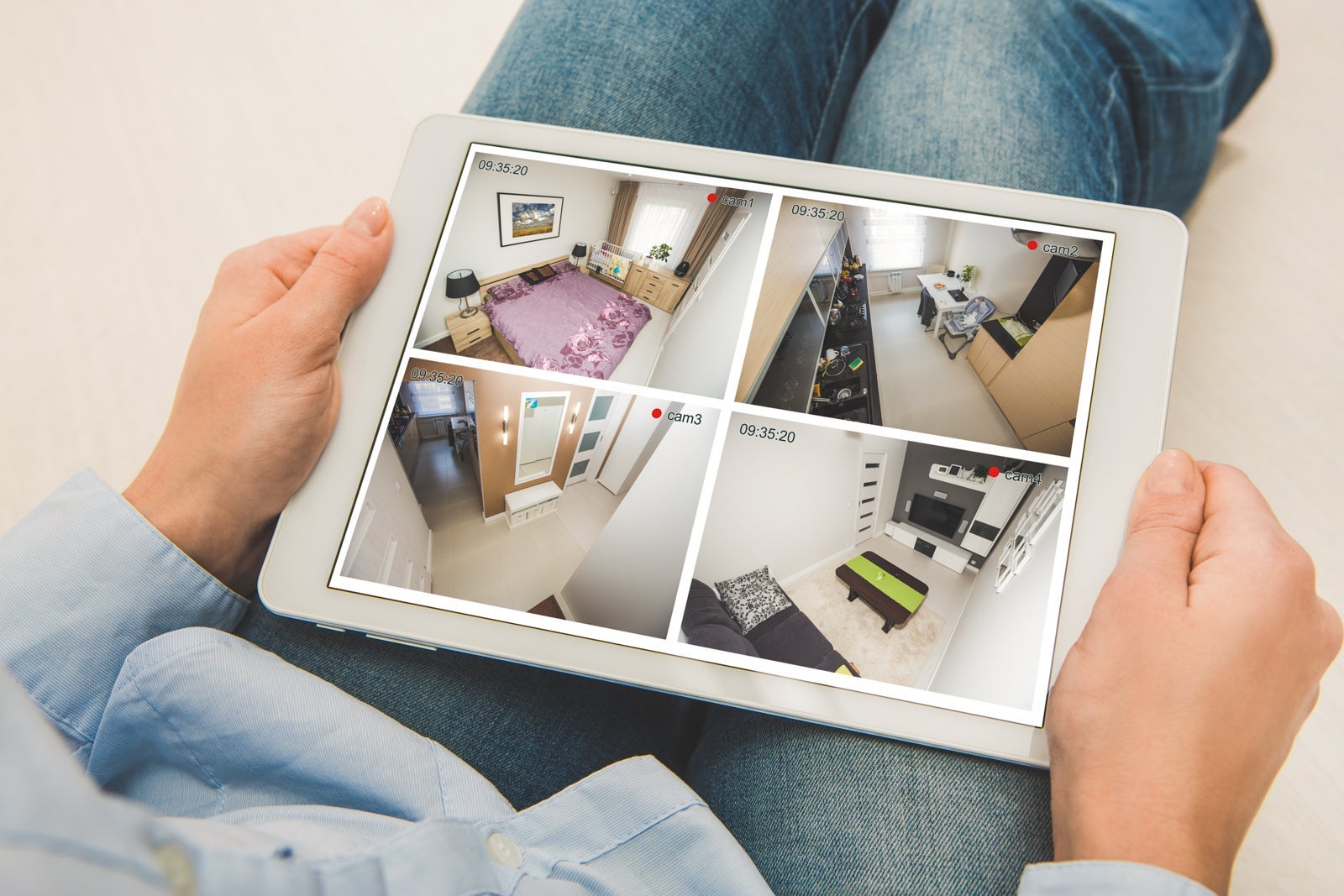 home camera cctv monitoring monitor system alarm smart house video