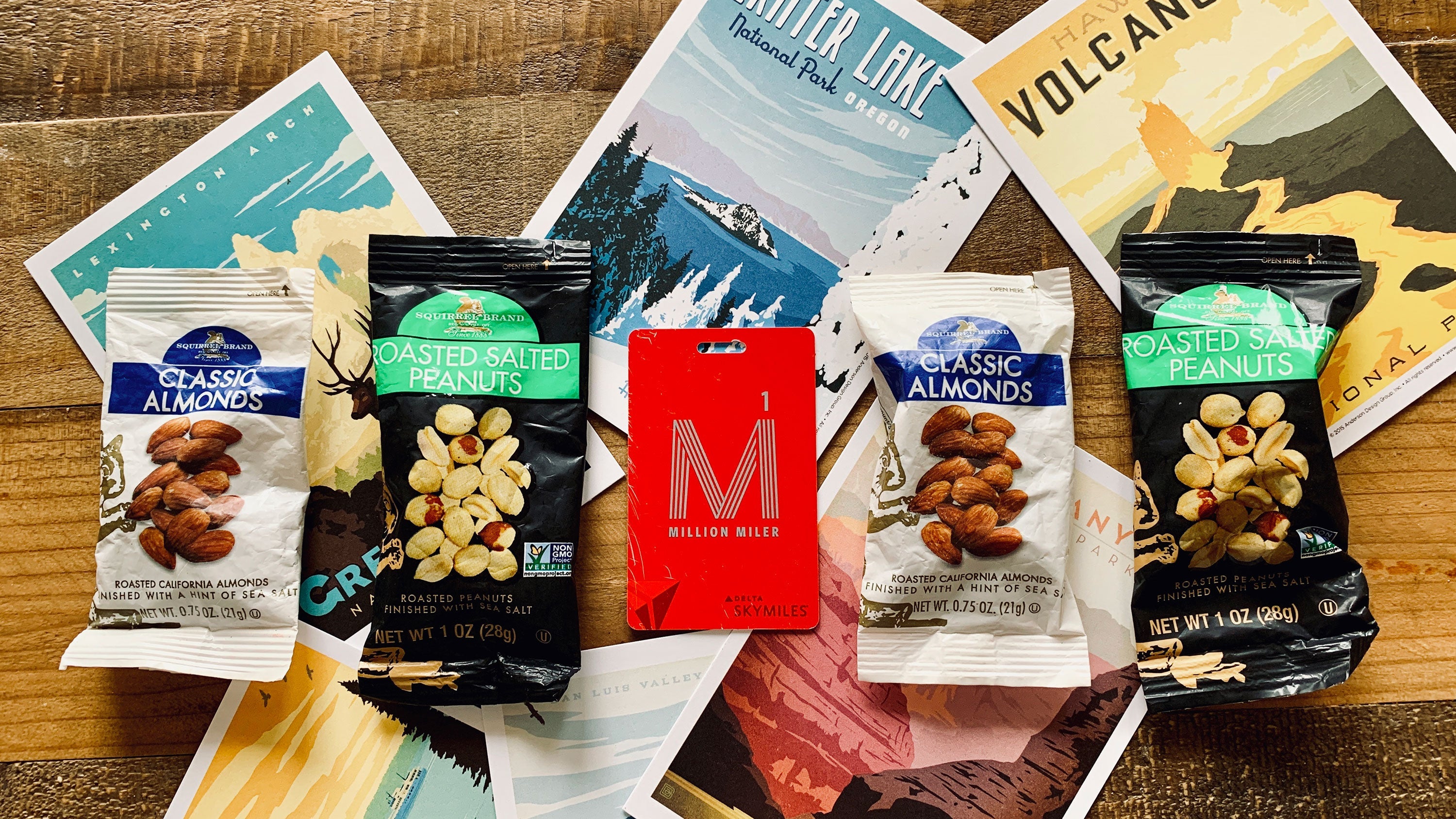 delta-peanuts-almonds-million-miler-national-parks-snacks