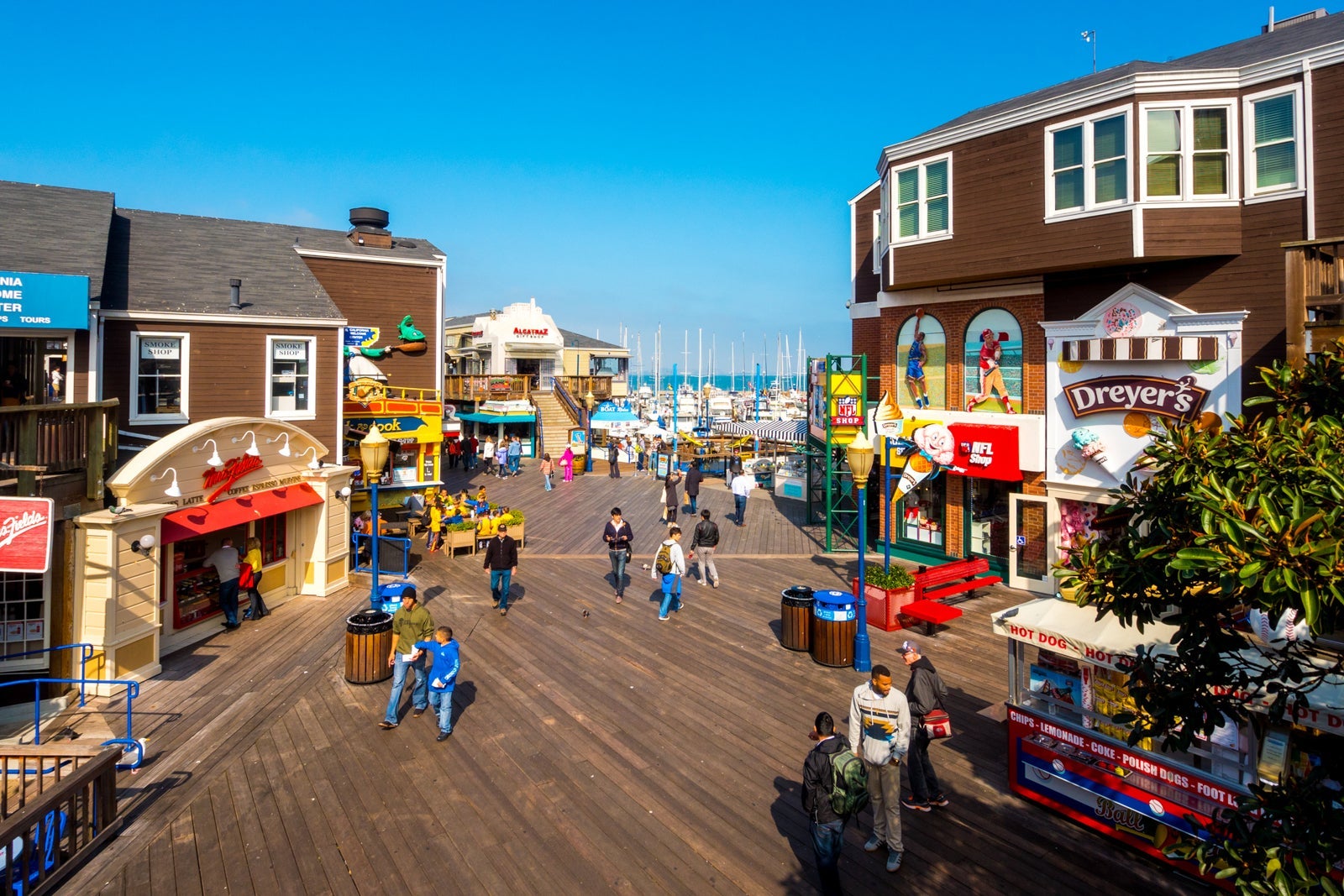 Fisherman's Wharf in San Francisco, California