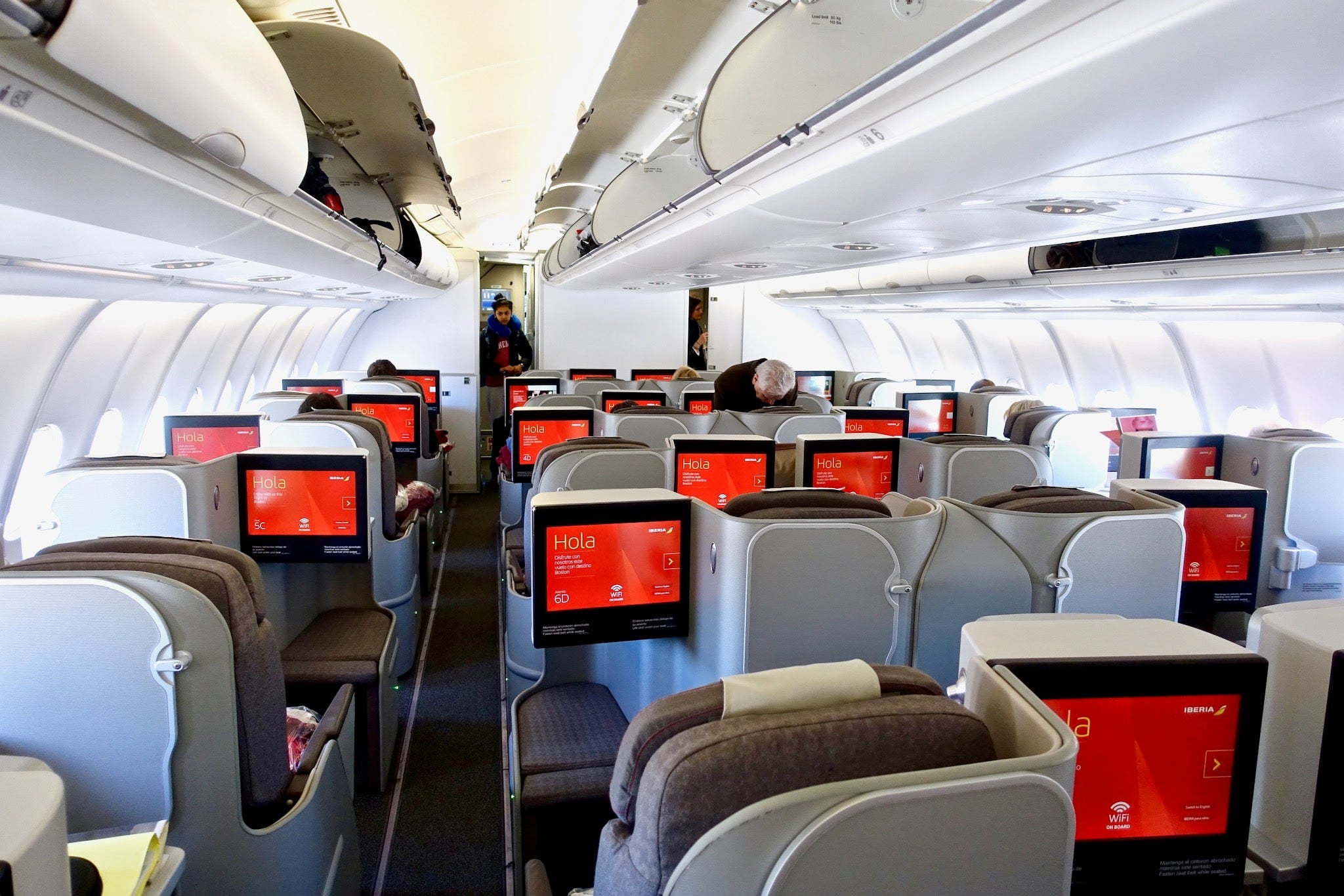 Iberia A330 Business Class Madrid Boston Benji Stawski - 28