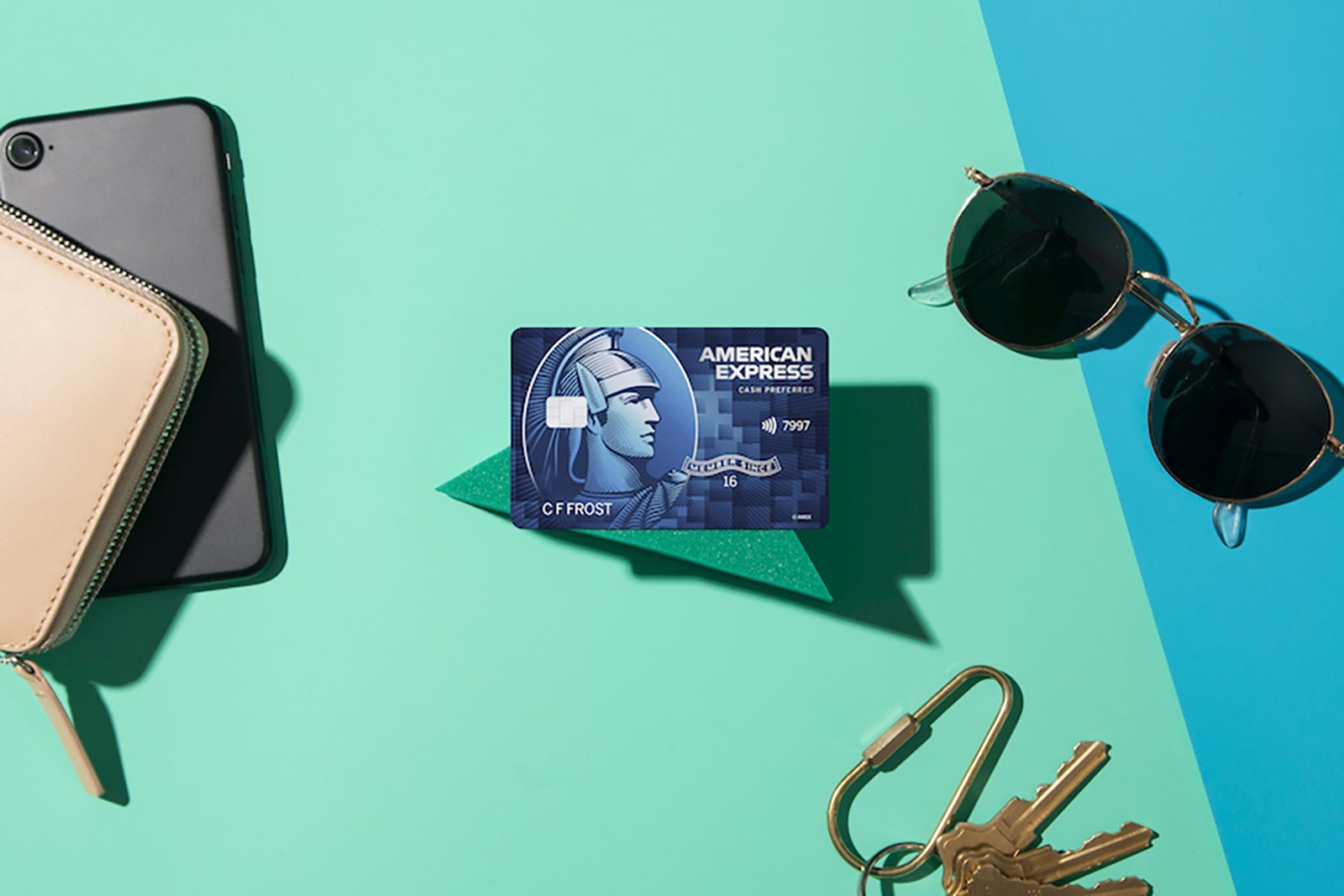 American Express Blue Cash Preferred - 3 CREDIT CARD STILL LIFE