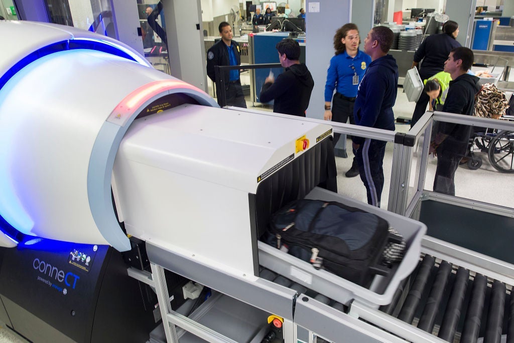 New 3-D Explosives Scanner Installed At TSA Checkpoint At Miami Airport