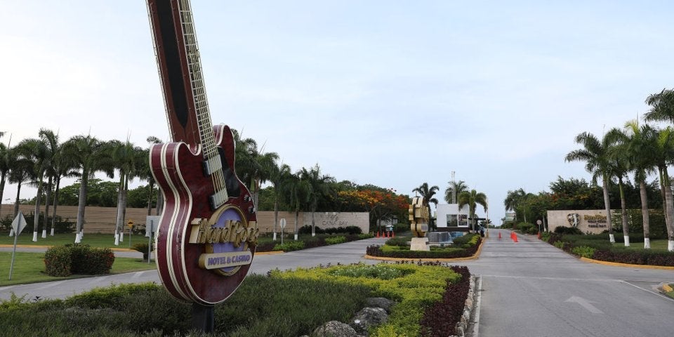 Hard Rock Hotel and Casino photo by Joe Raedle:Getty Images