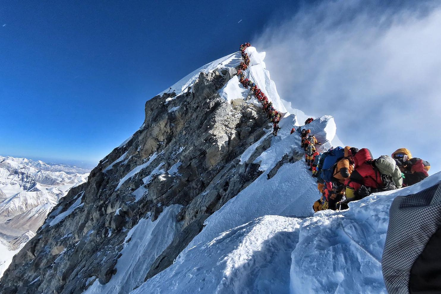Mt Everest overcrowded_via Project Possible:AFP:Getty Images
