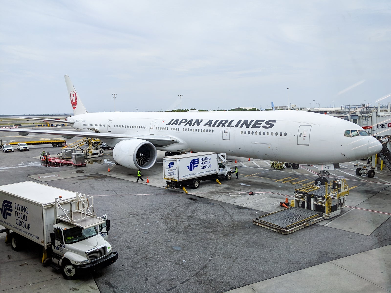 Japan Airlines First Class, 777-300ER New York to Tokyo