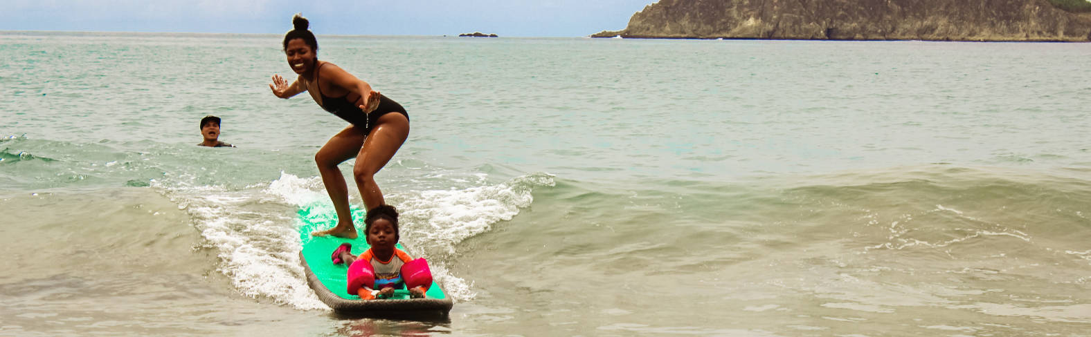 Adventure Travel with Kids Surfing