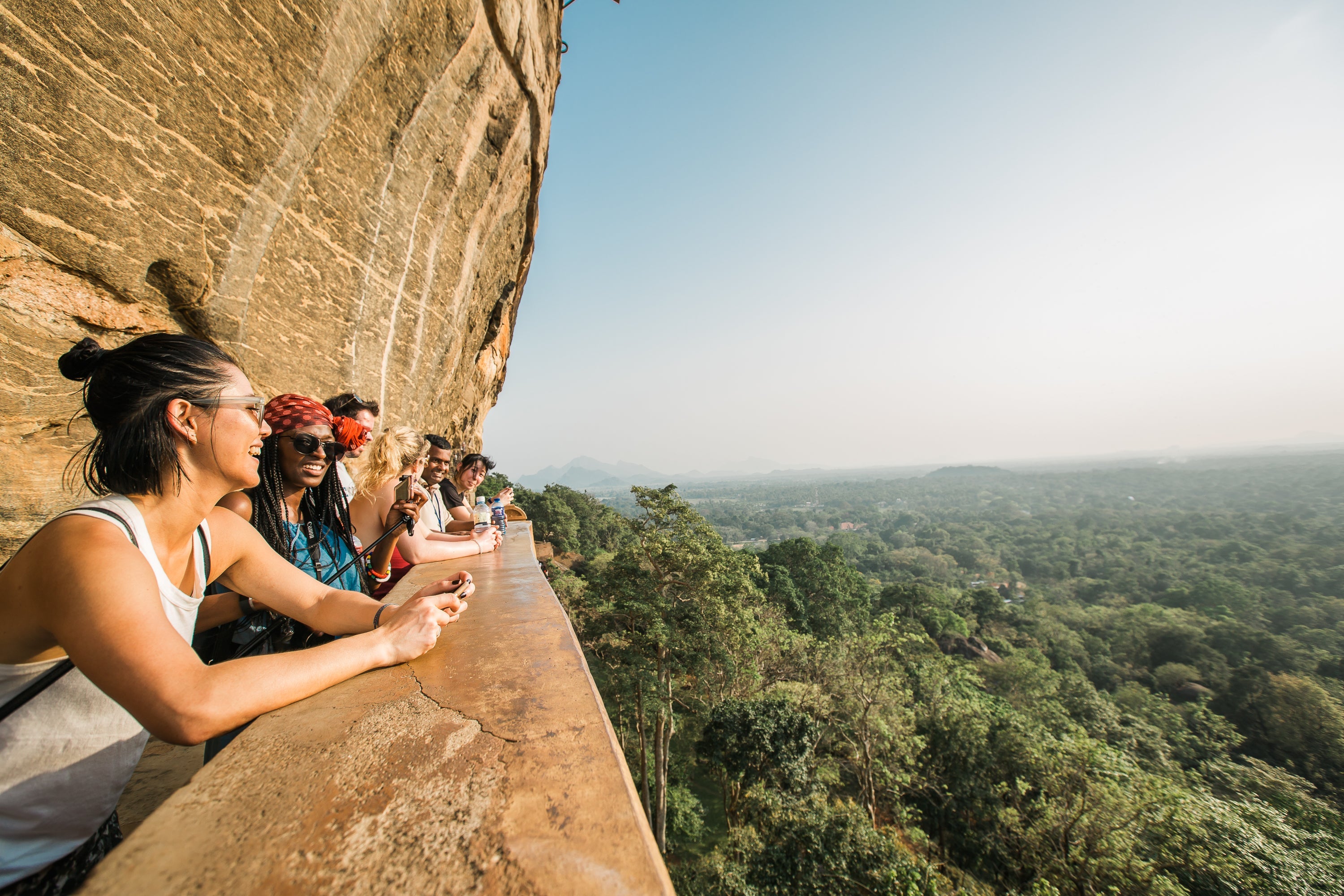 Intrepid Travel-sri-lanka_dambulla_sigiriya-lion-rock-fortress_group