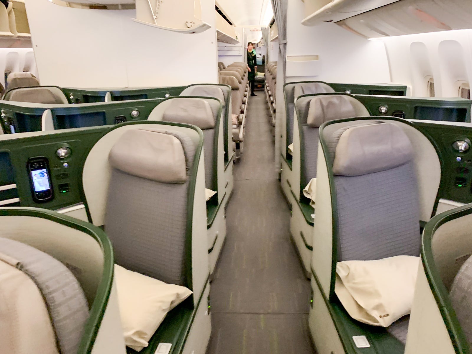EVA air 777 business class