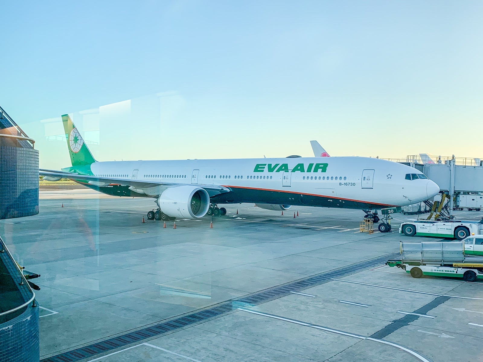 EVA air 777 business class