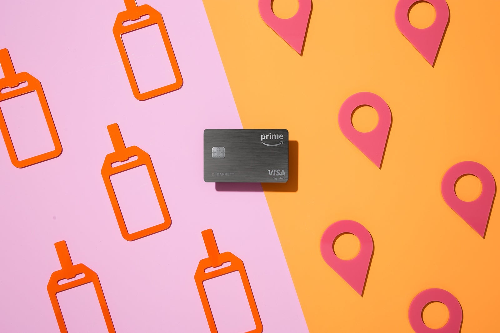 Amazon Prime Rewards Visa Signature CREDIT CARD STILL LIFE