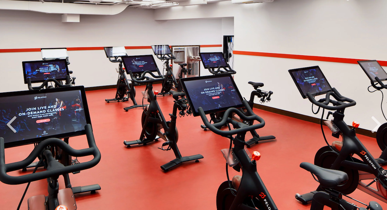 TWA Hotel peloton room