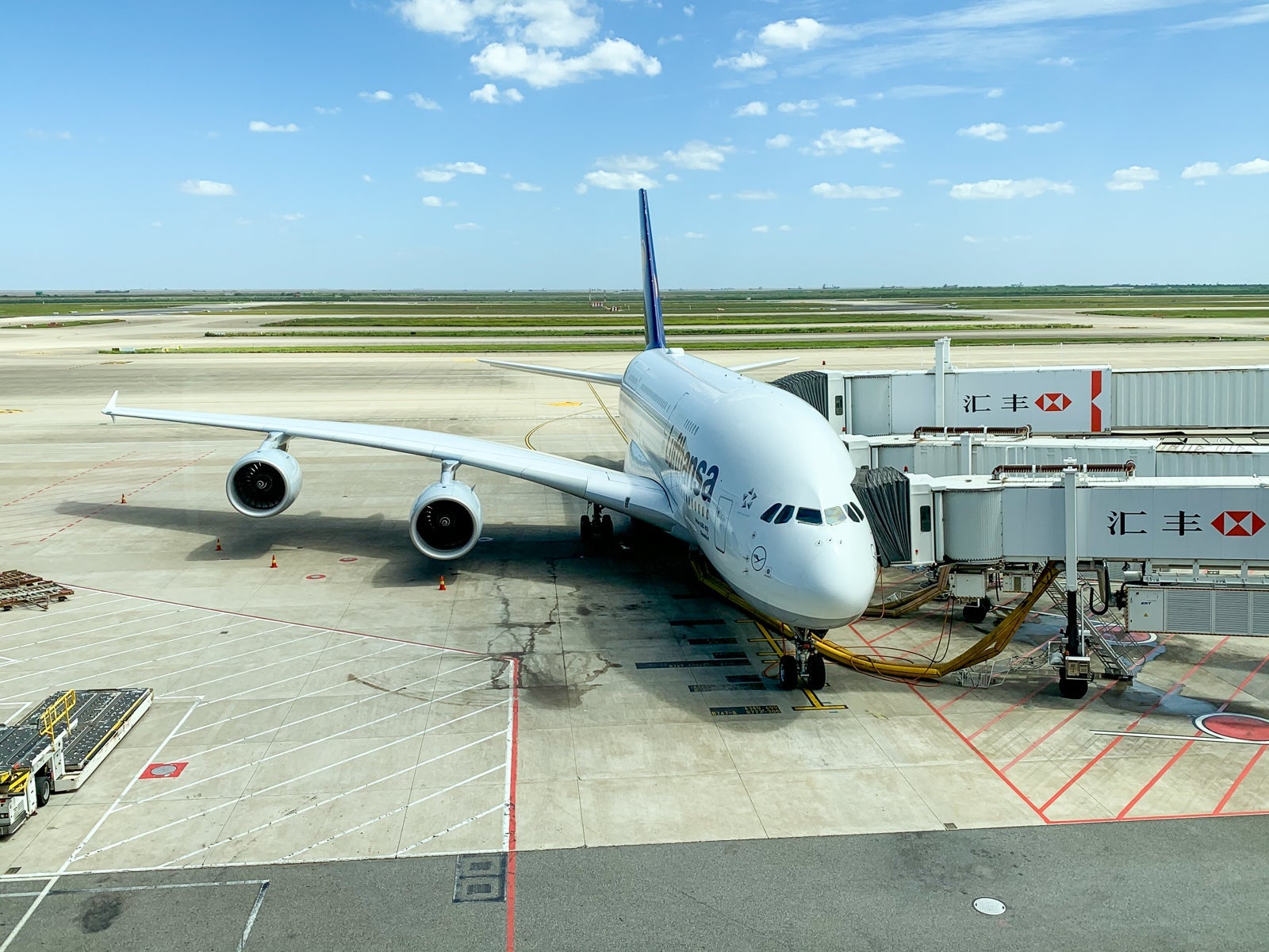 Lufthansa First Class A380 PVG-FRA