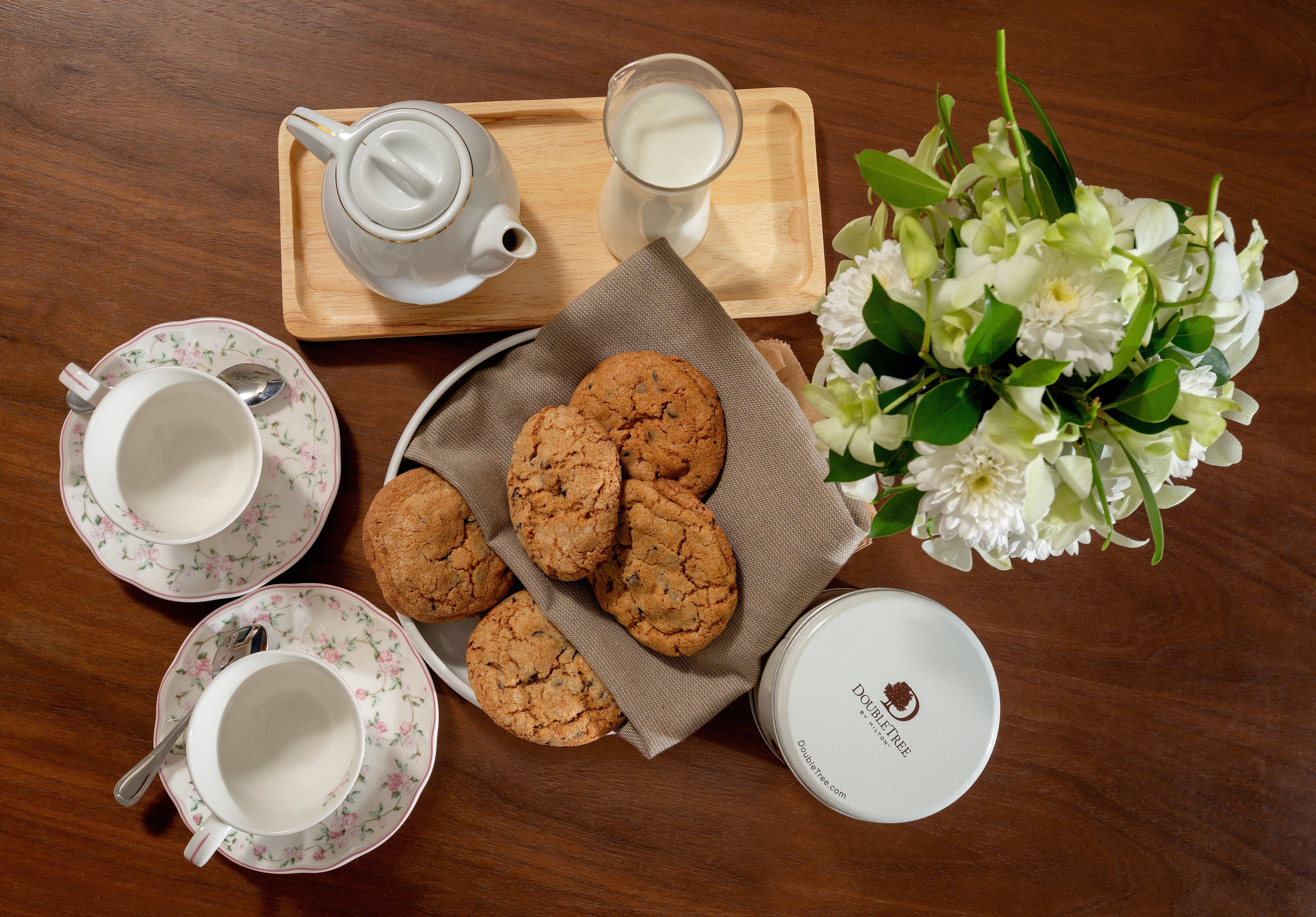 Flatlay Cookies_Cookie Suite at DoubleTree by Hilton Phuket Banthai Resort