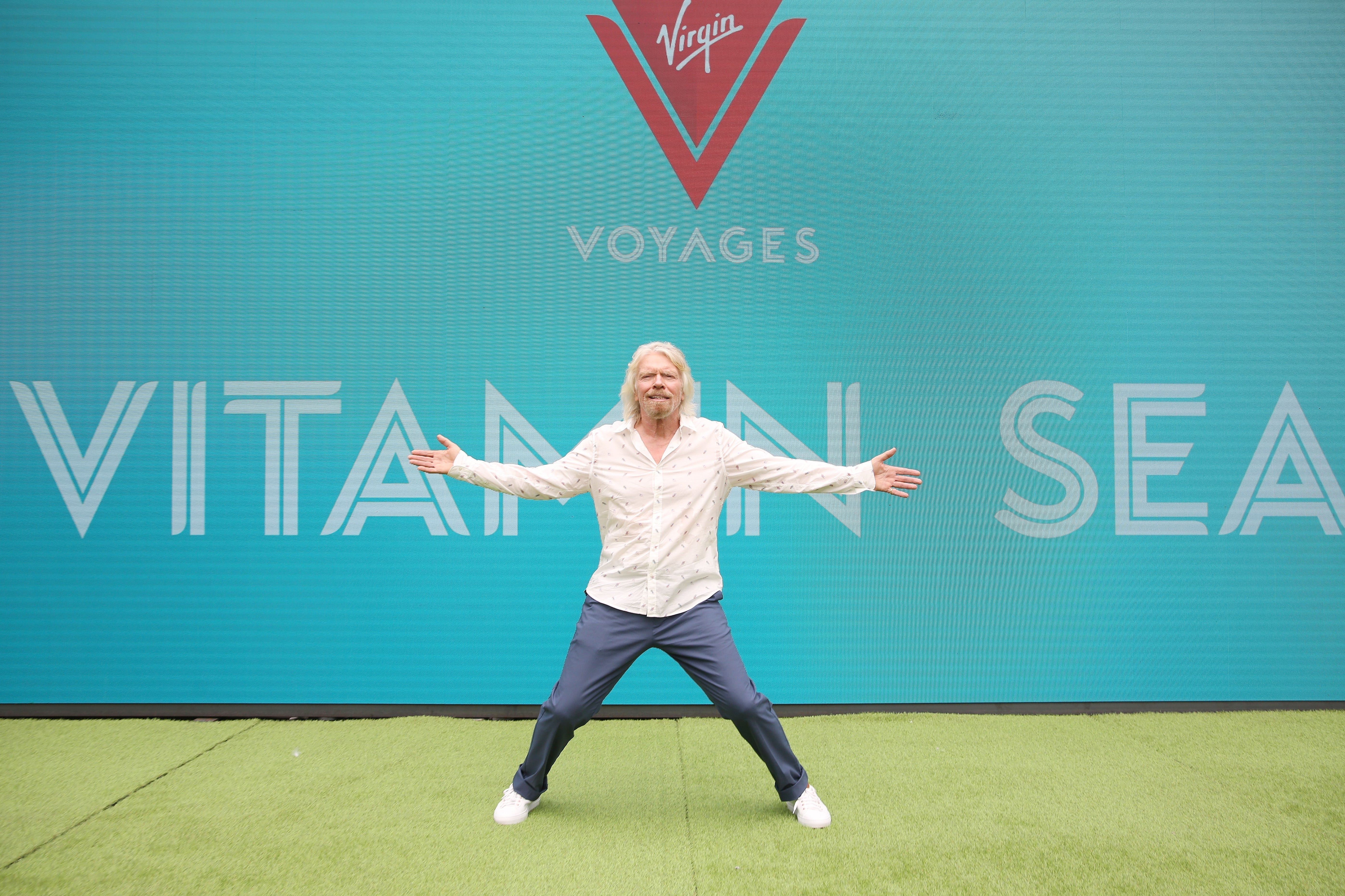 Virgin Voyages Unveils Vitamin Sea with Sir Richard Branson