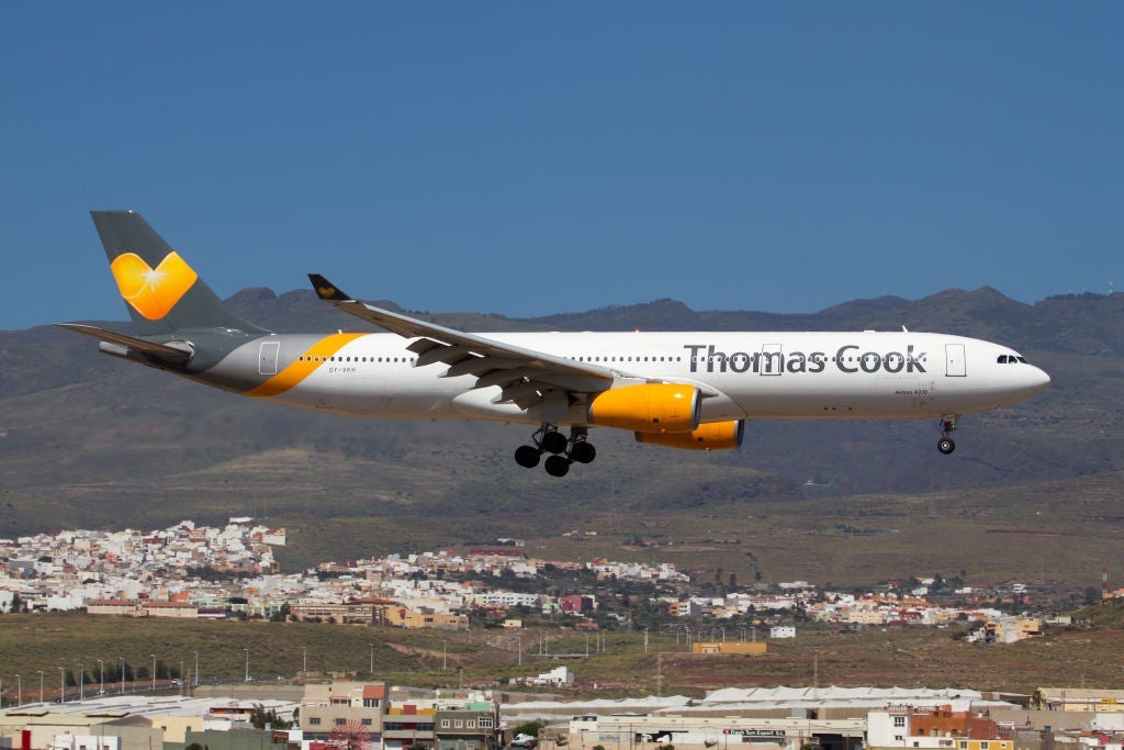 Thomas Cook Airlines Scandinavia Airbus 330-300 landing at