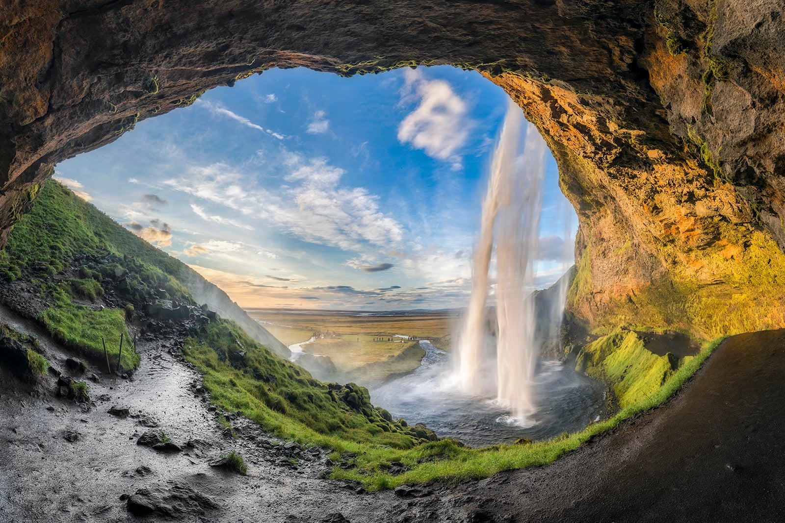 Seljalandsfoss Waterfall in Iceland